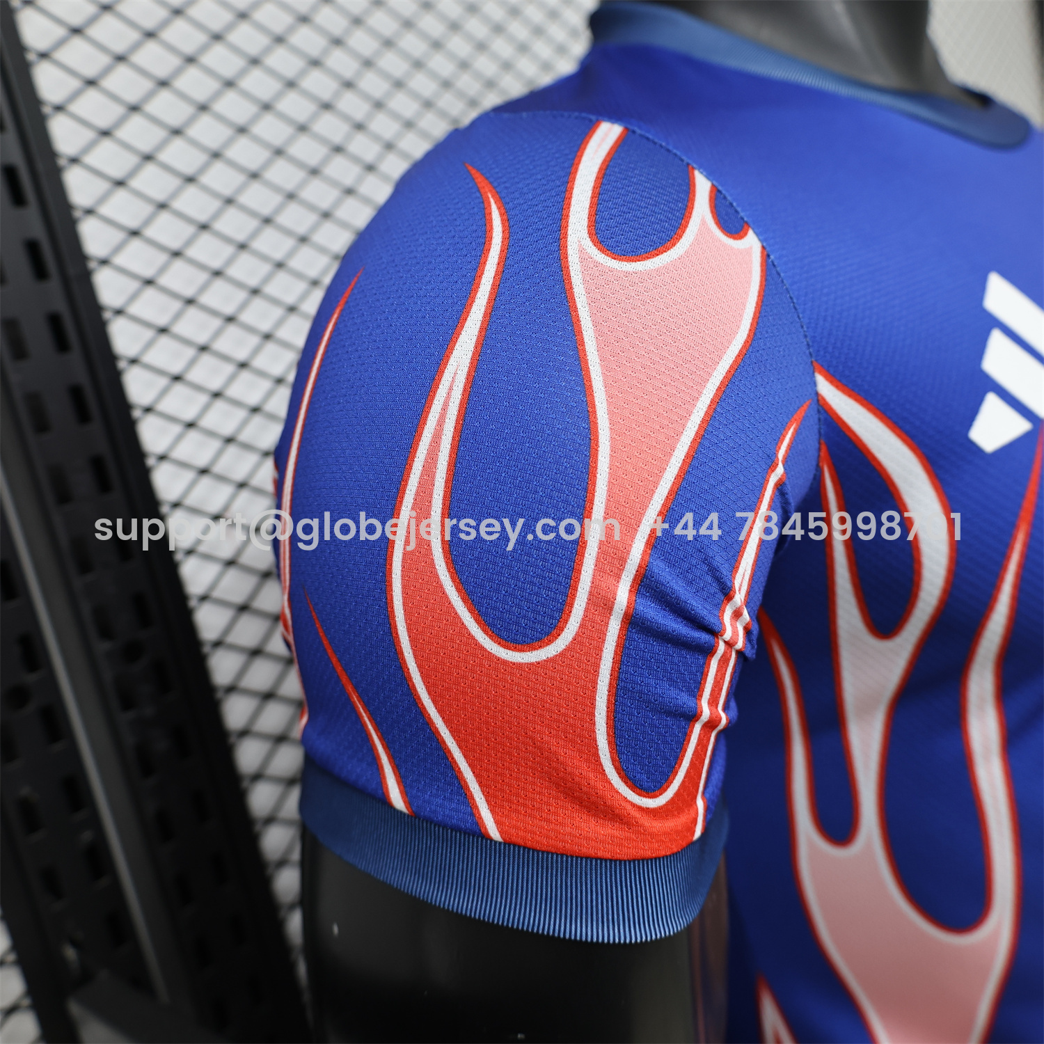 GlobeJersey-Japan 2026 Red Fire Blue Special Jersey - Player Version
