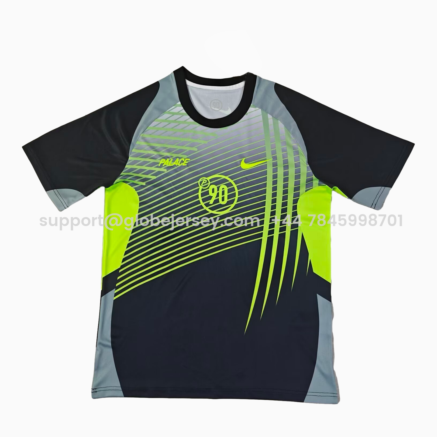 GlobeJersey-Nike 2026 T90 Green Black And Grey Special Jersey