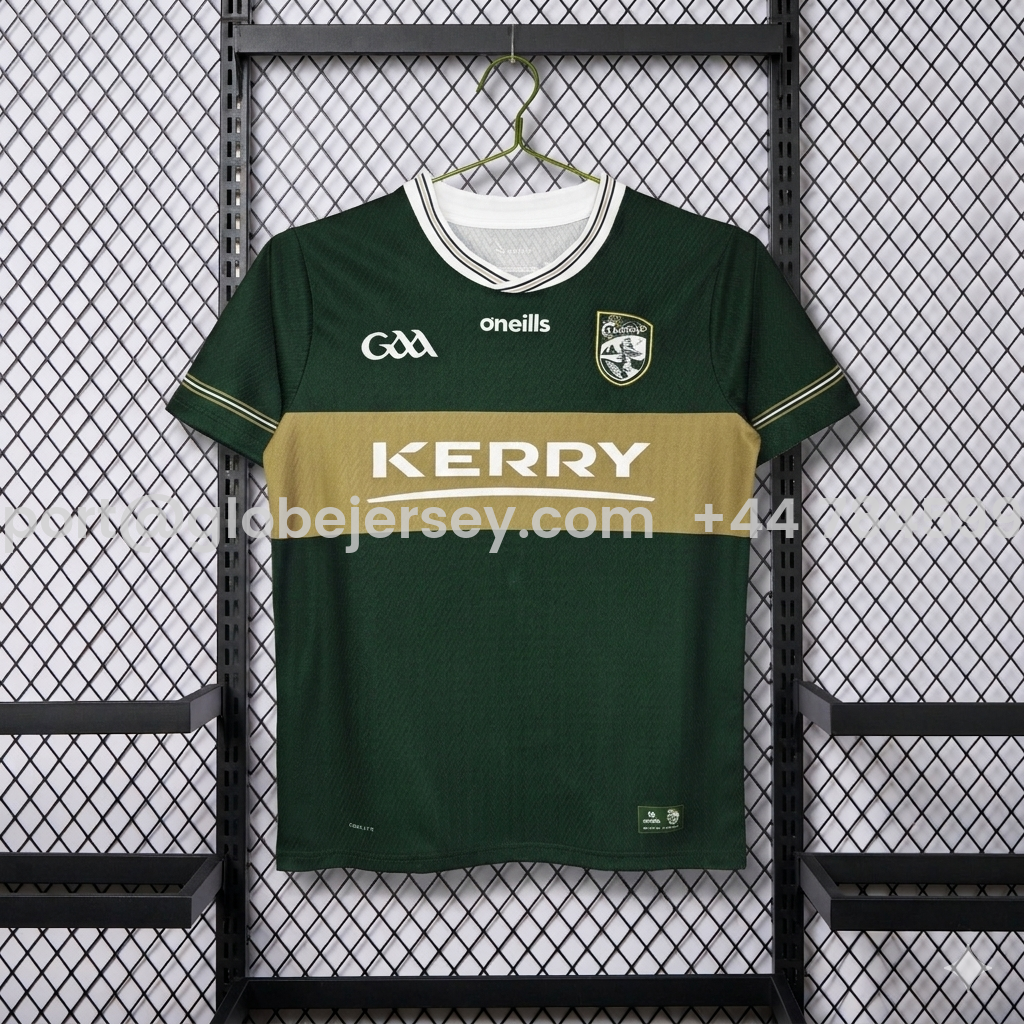 GlobeJersey-O'Neills Kerry GAA 2026 Home Jersey - Fans Version