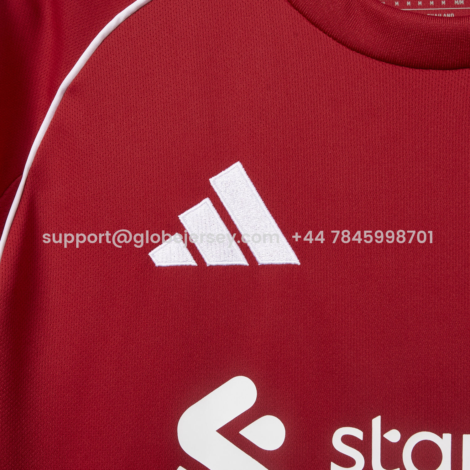 GlobeJersey-Liver.pool 25-26 Home Jersey - Fans Version