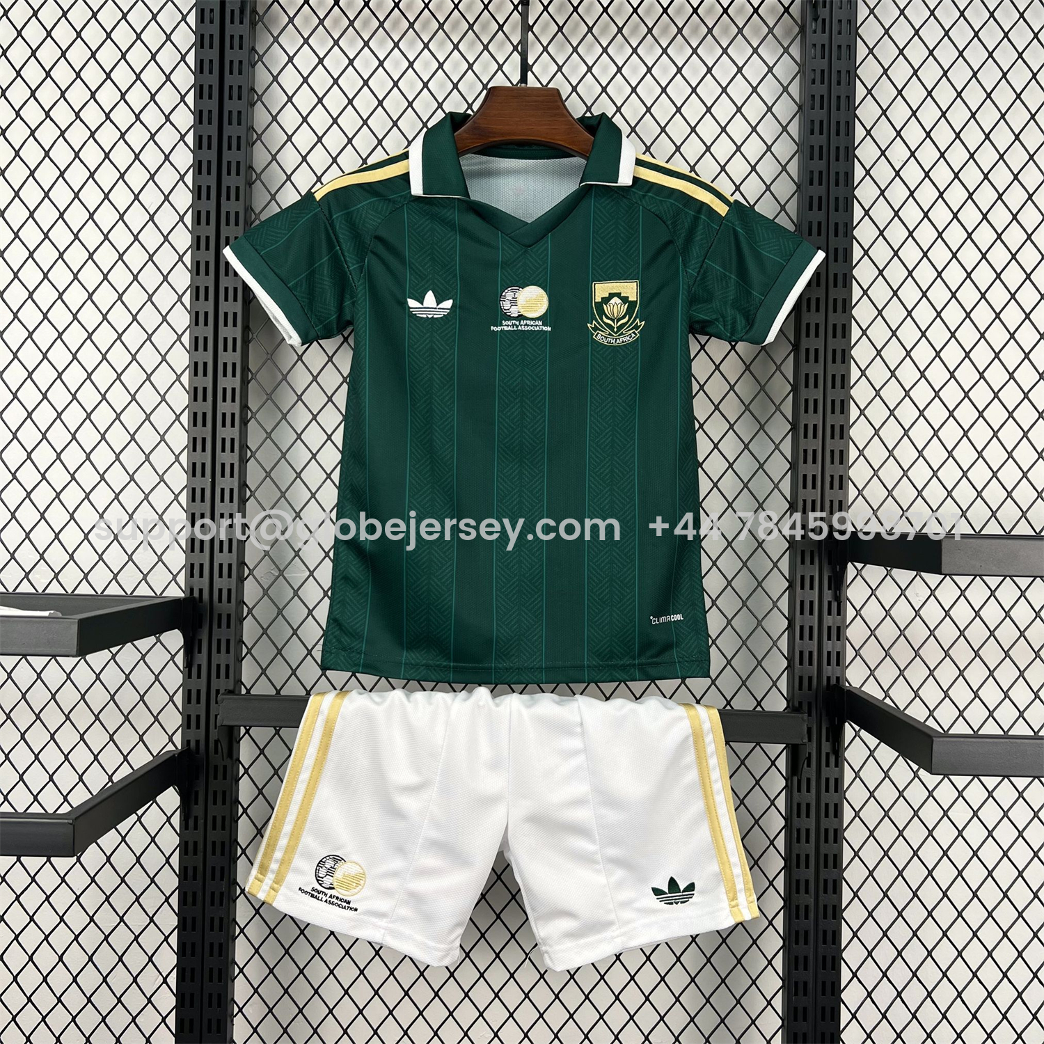 GlobeJersey-South Africa 2026 Away Kids Kit