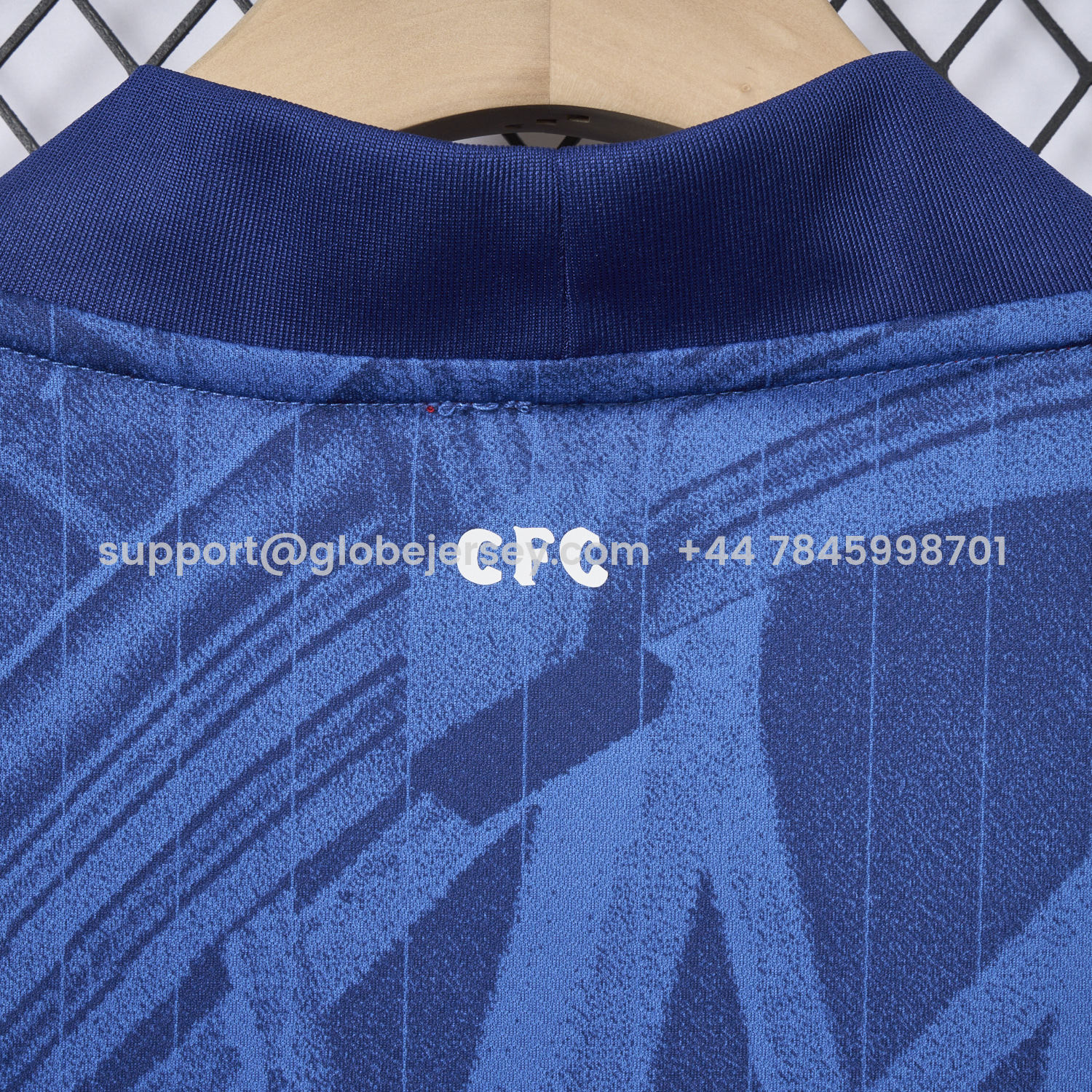 GlobeJersey-C.H.E.L.S.E.A 25-26 Home Unsponsored Blue Jersey - Fans Version