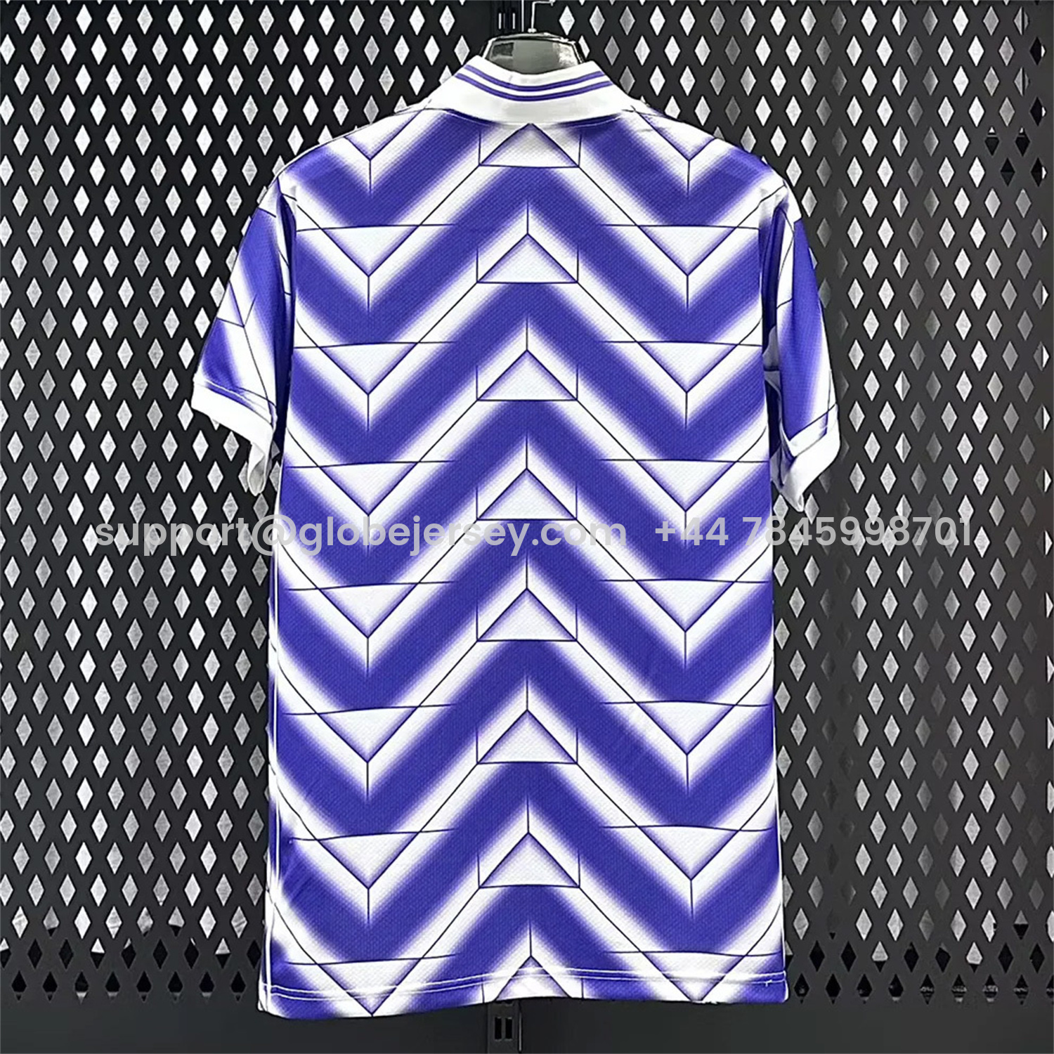 GlobeJersey-Real Madrid 25-26 Refracted Purple Light White Special Jersey - Fans Version