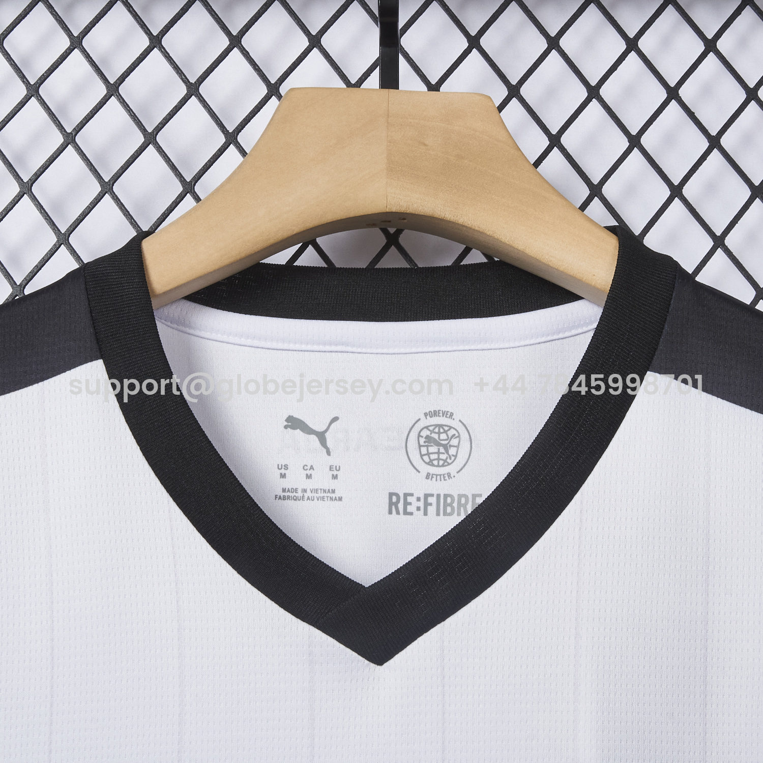 GlobeJersey-New Zealand 2026 Home White Jersey - Fans Version