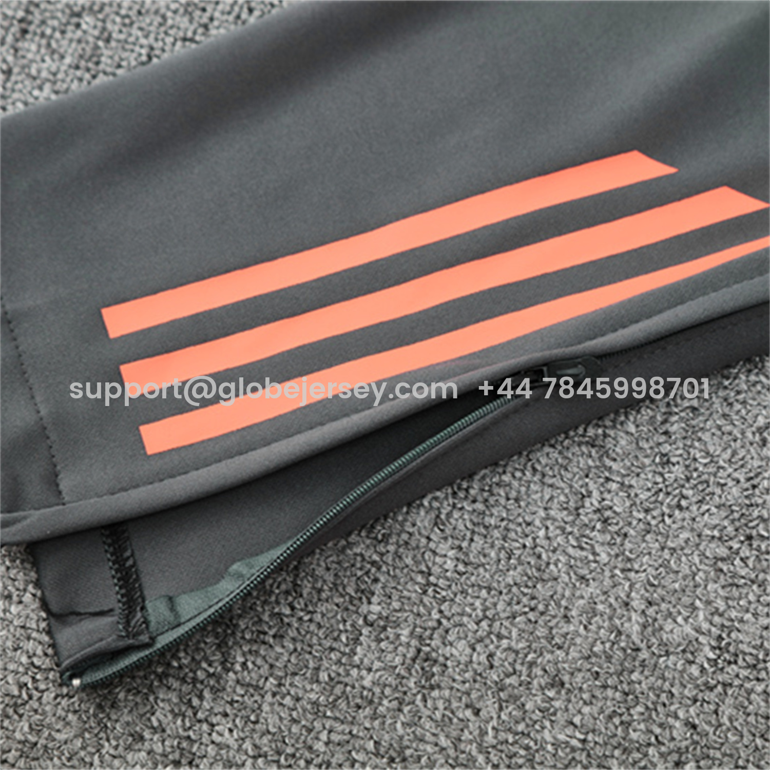 GlobeJersey-Bayern Munich 25-26 Long Sleeves Training Set - Dark Grey Top & Pants