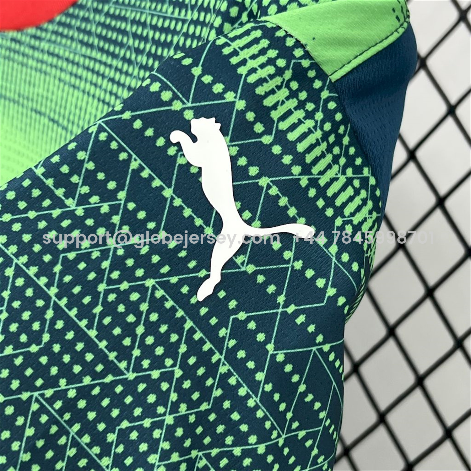 GlobeJersey-Portugal 2025-26 Green Esports Jersey - Fans Version