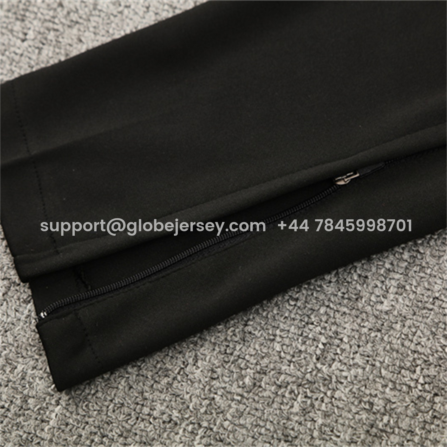 GlobeJersey-AC Milan 25-26 Kids Long Sleeve Training Set - Army Green Top & Black Pants