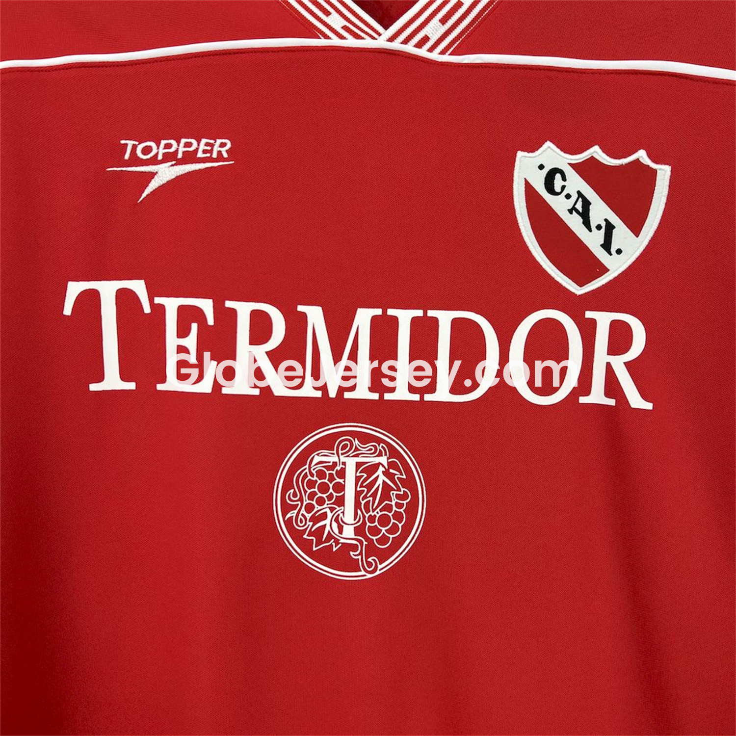 GlobeJersey-Retro CA Independiente 1999-00 Home Jersey