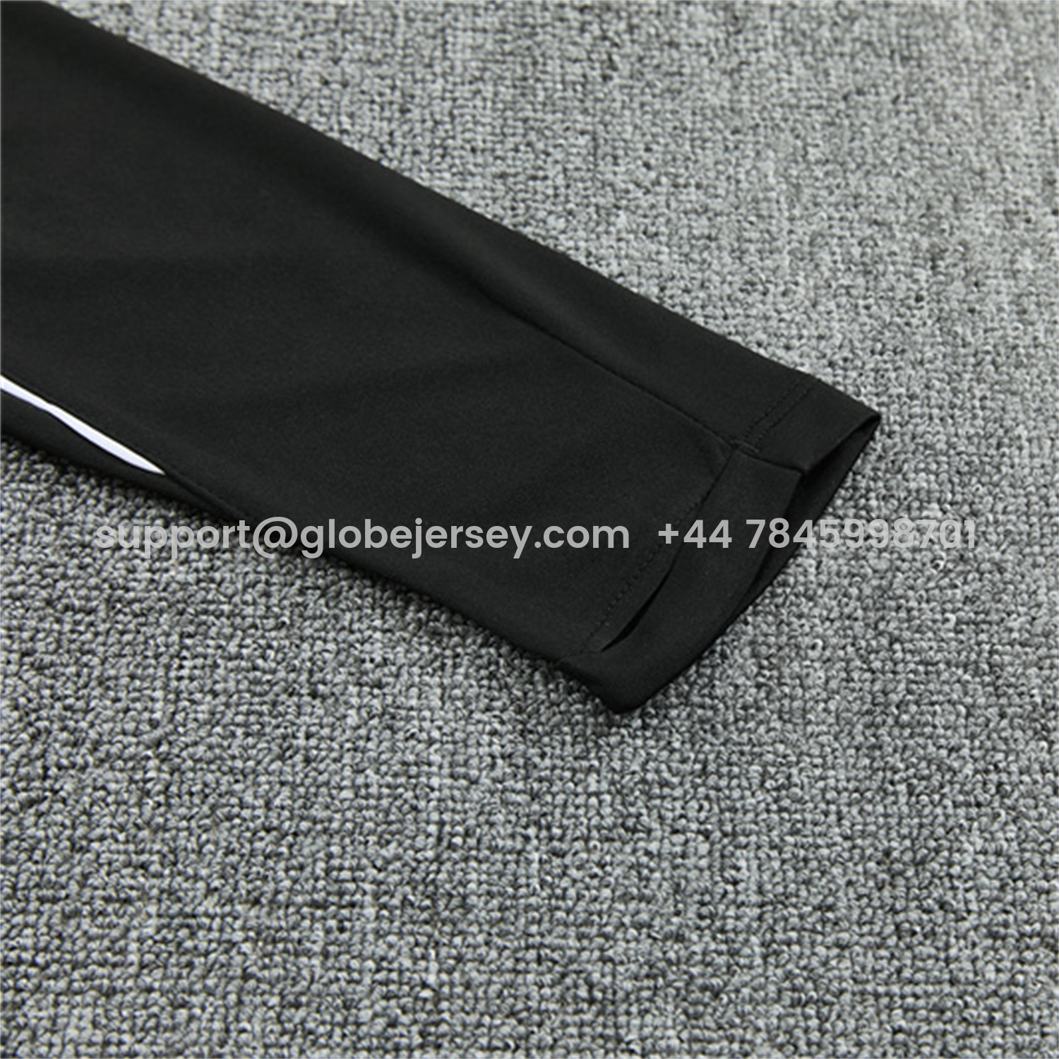 GlobeJersey-Atletico Madrid 26-27 Long Sleeve Training Set - Black Top & Black Pants