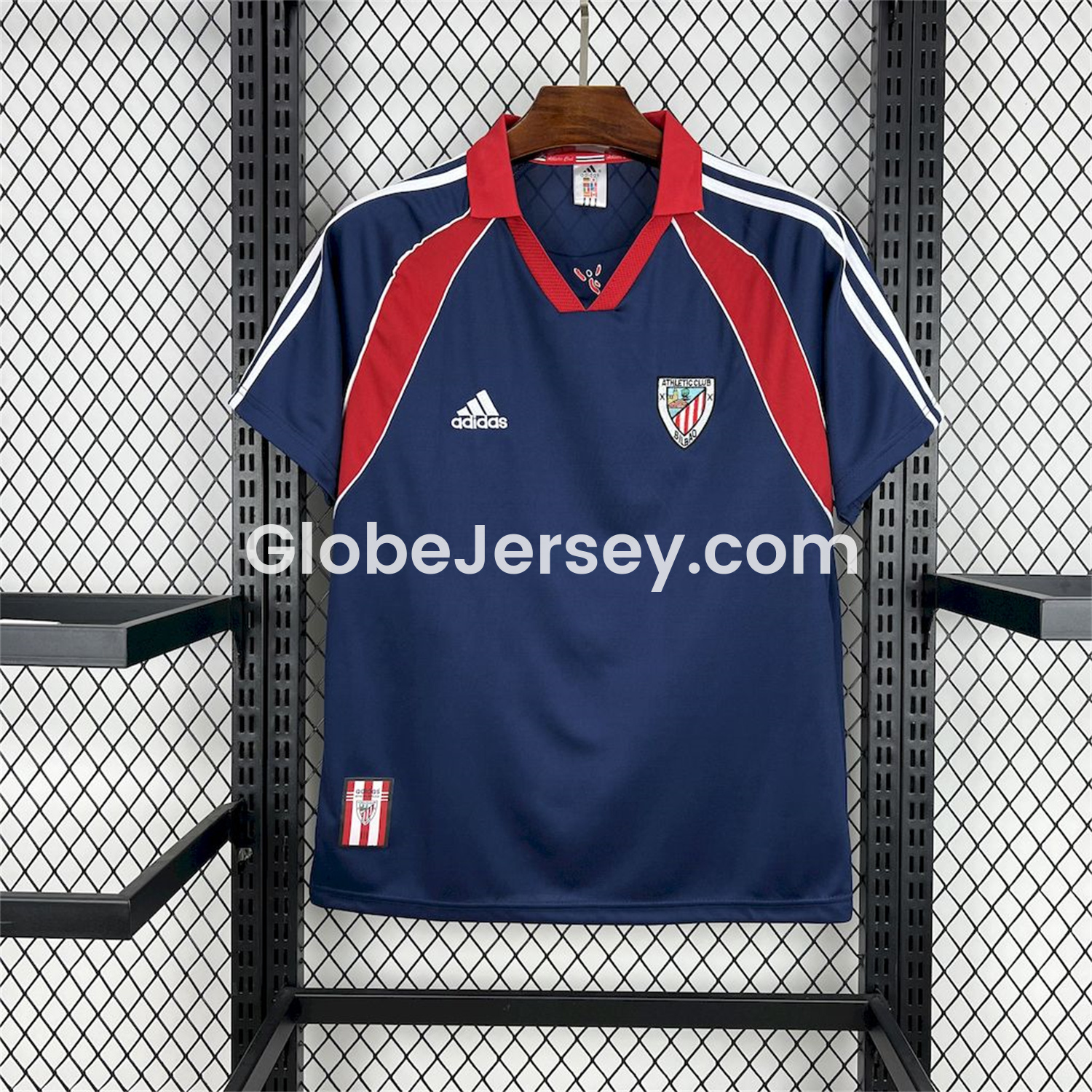 GlobeJersey-Retro Athletic Bilbao 1999-00 Away Jersey