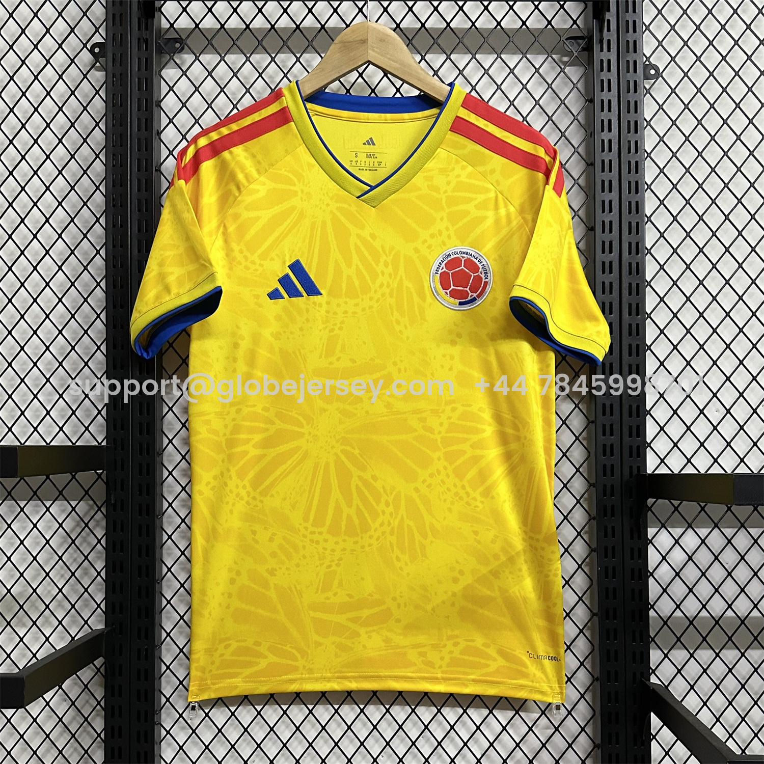 GlobeJersey-Colombia 2026 Home Jersey - Fans Version