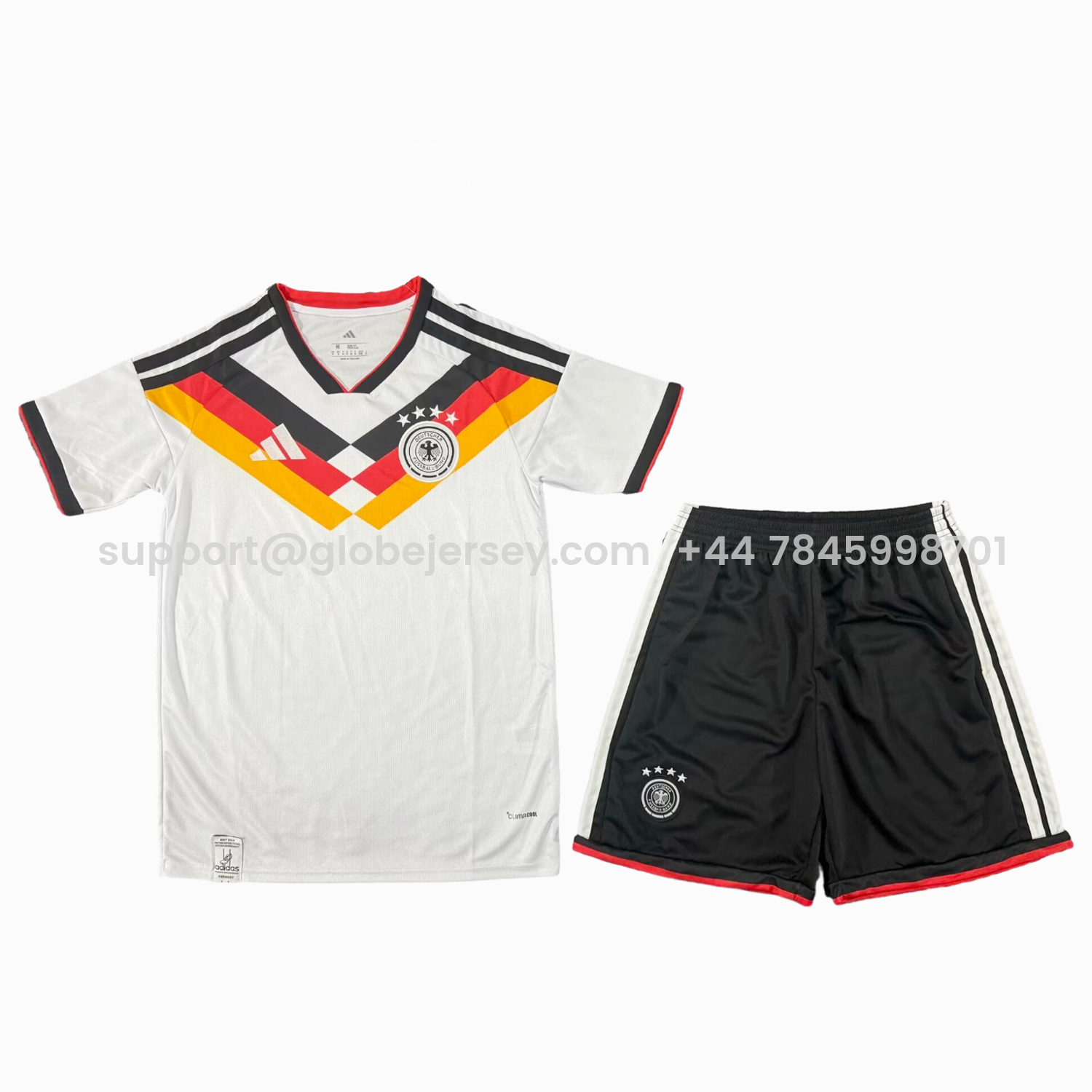 GlobeJersey-Germany 2026 Home Men's Adult Jersey Set - Fans Version