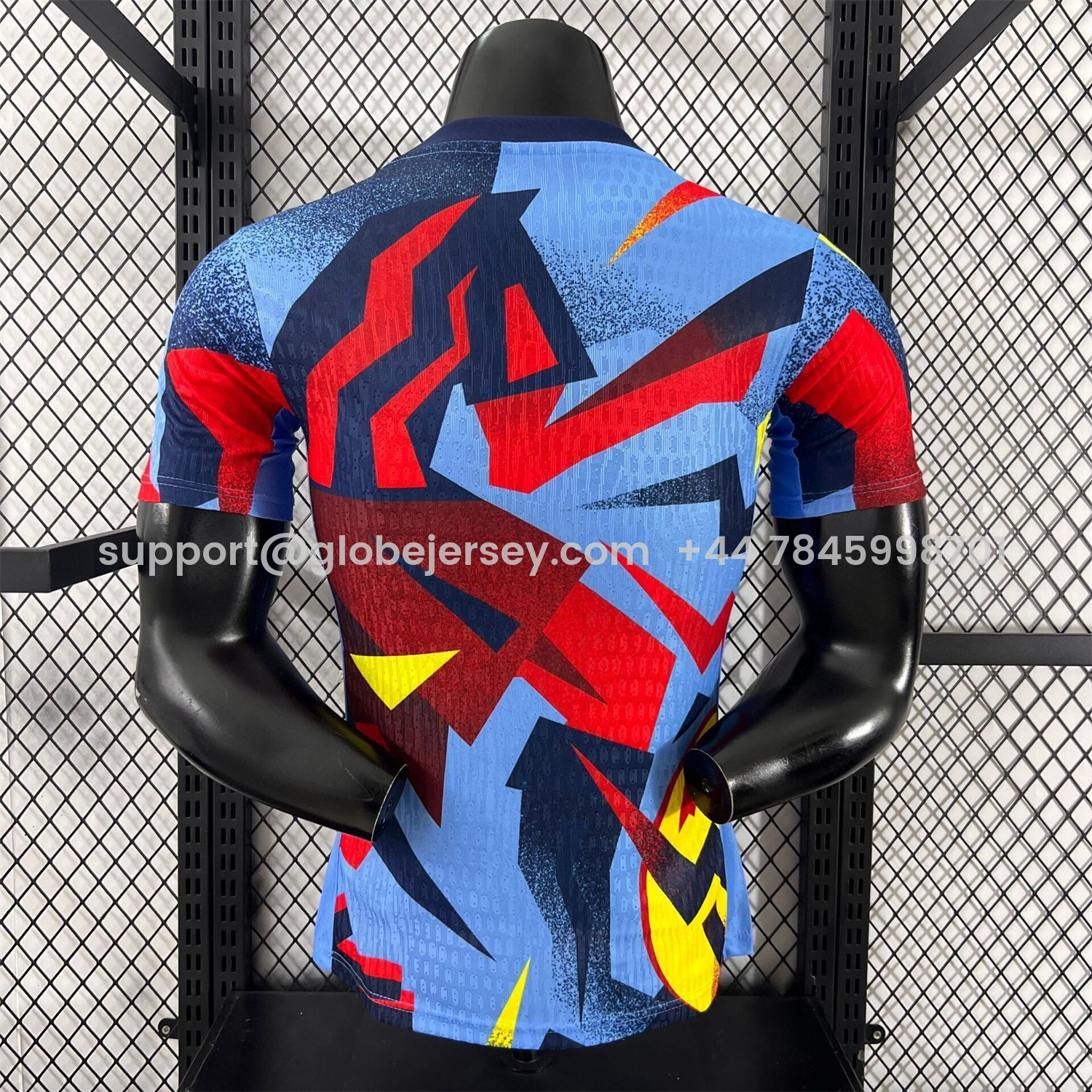 GlobeJersey-Barcelona 25-26 Mottled Colors Pre-Match Jersey - Player Version