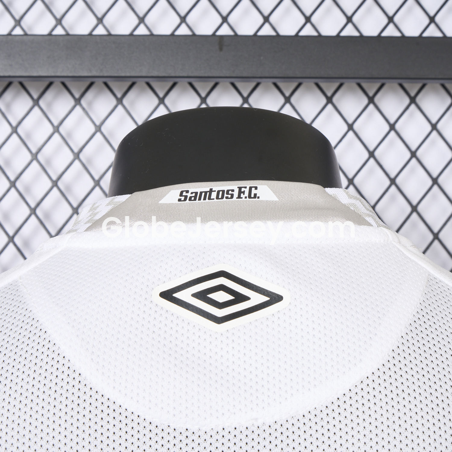 GlobeJersey-Santos 2025-26 Home Unsponsored Jersey - Player Version