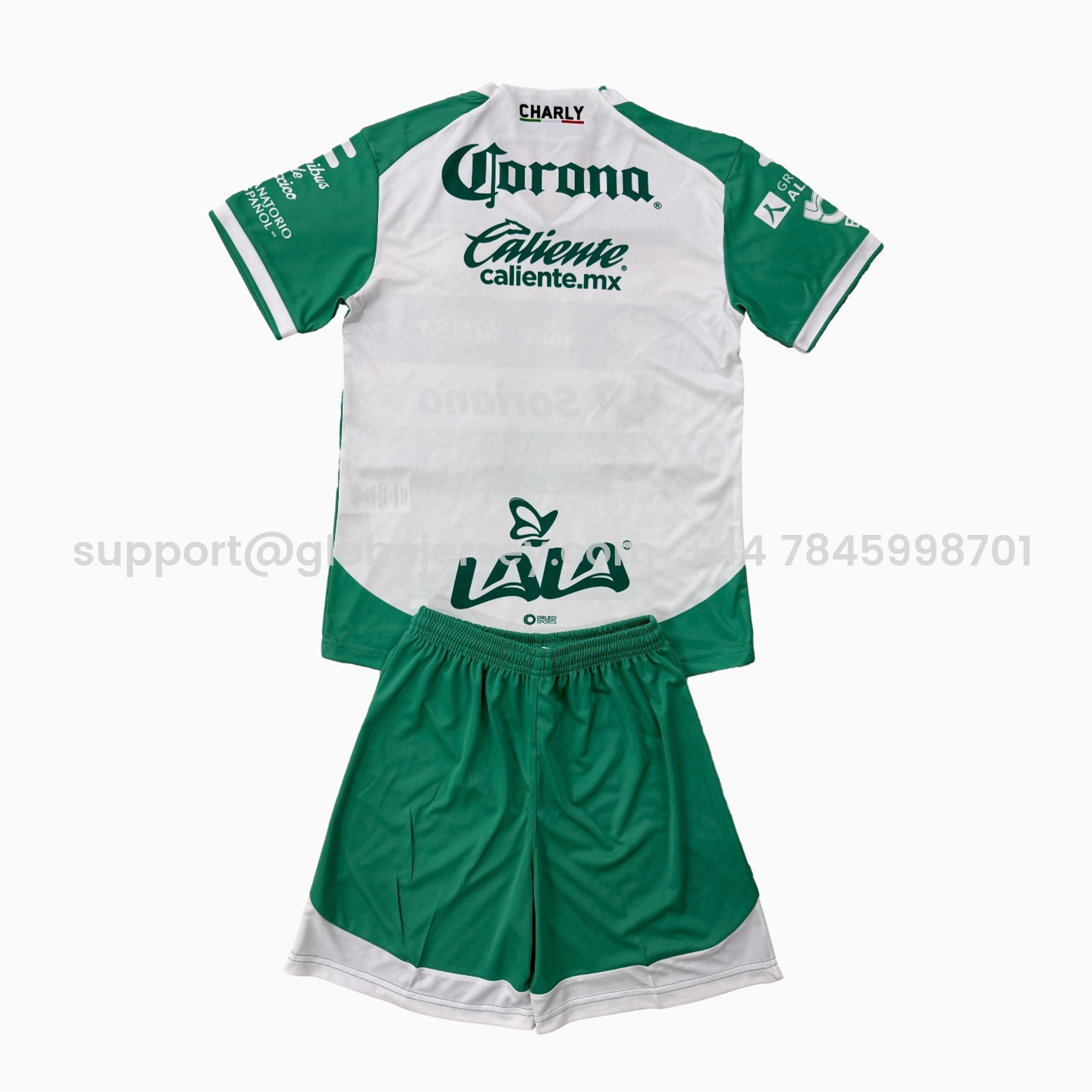 GlobeJersey-Santos Laguna 25-26 Home Kids Kit
