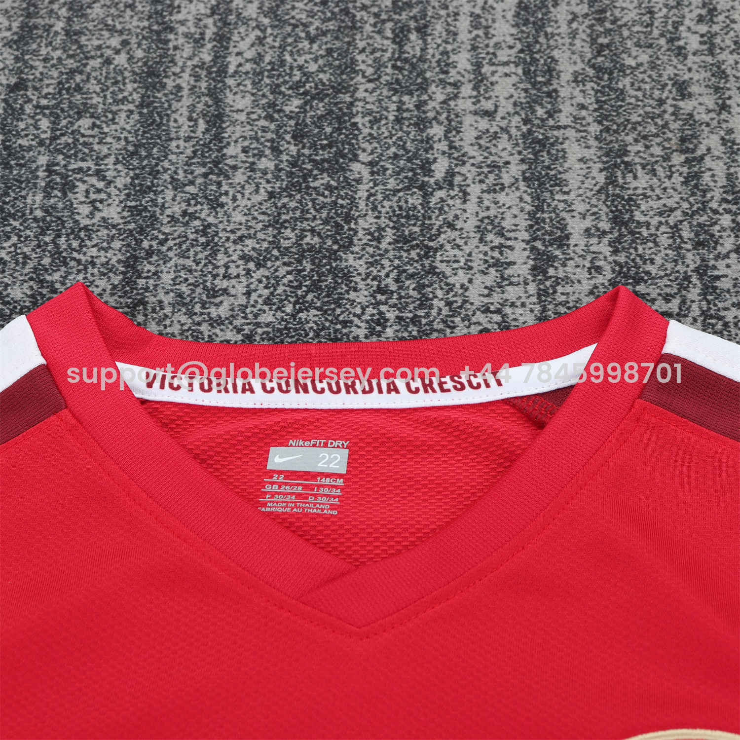 GlobeJersey-Retro Arsenal 2008-10 Home Kids Kit