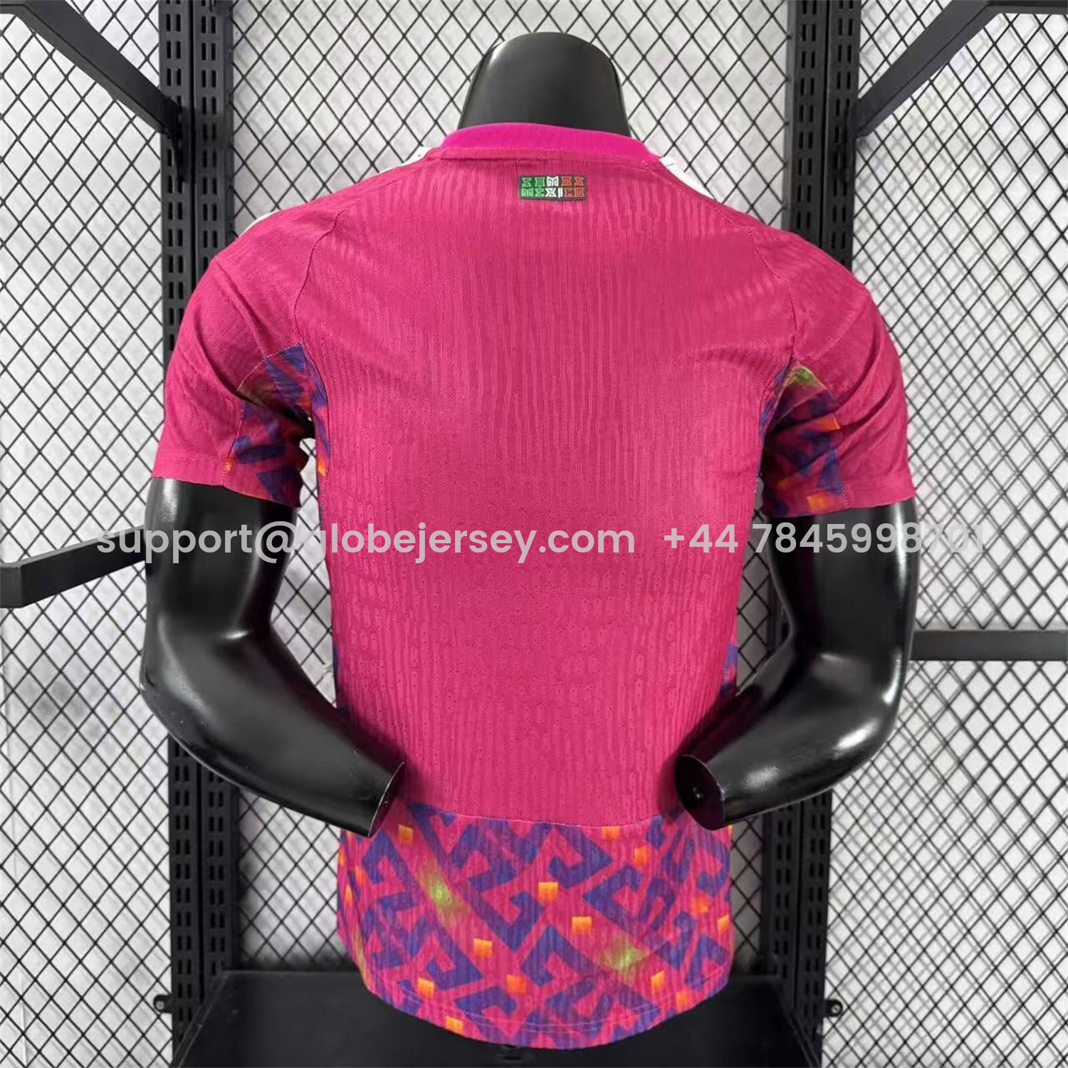 GlobeJersey-Mexico 2026 Pink Goalkeeper Jersey - Player Version