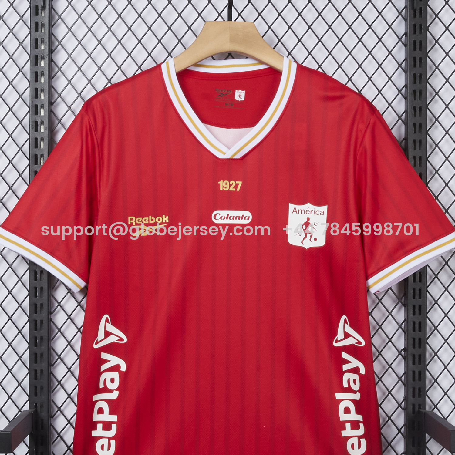 GlobeJersey-America de Cali 2026 Home Jersey - Fans Version