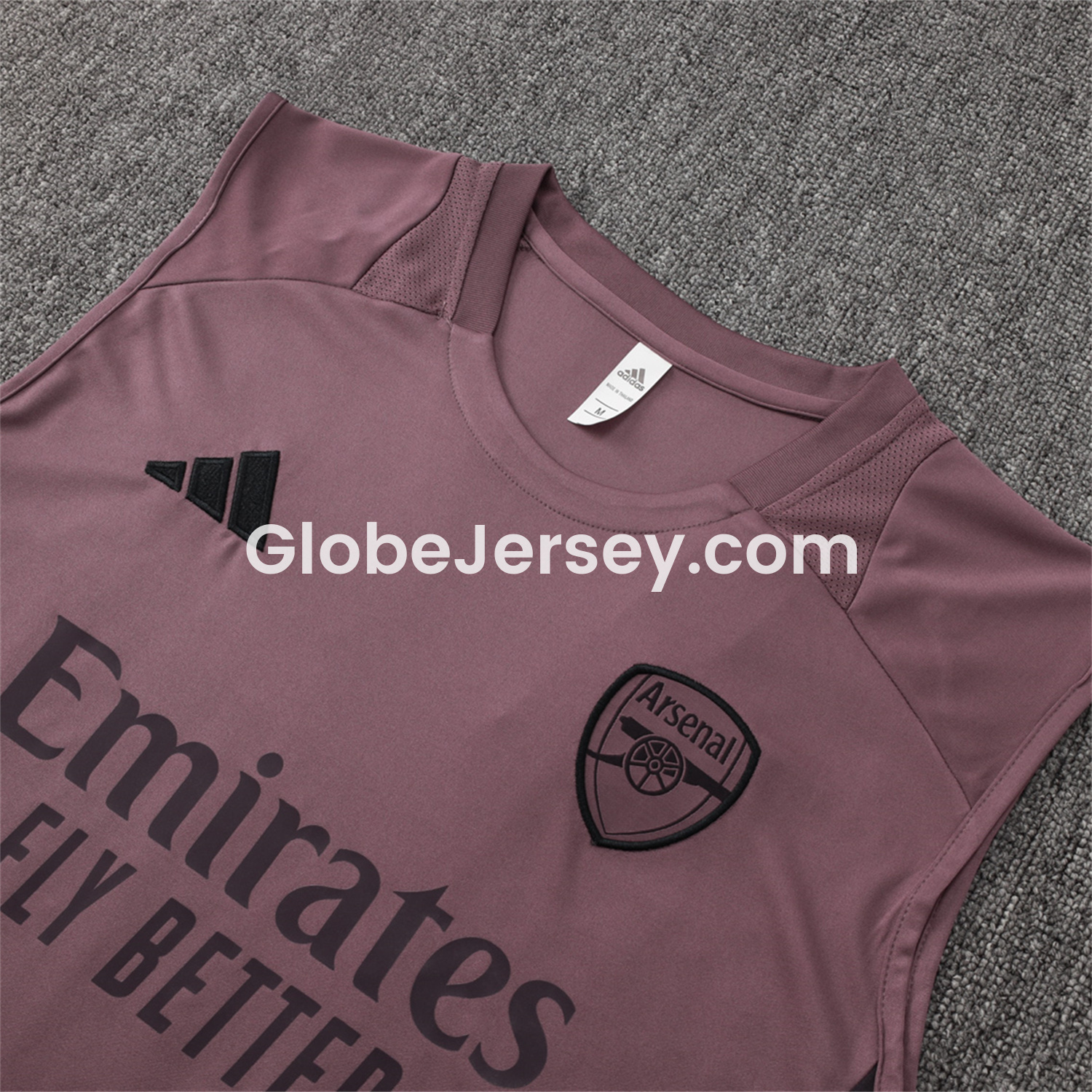 GlobeJersey-Arsenal 25-26 Vest Training Set - Purple Vest and Deep Purple Shorts