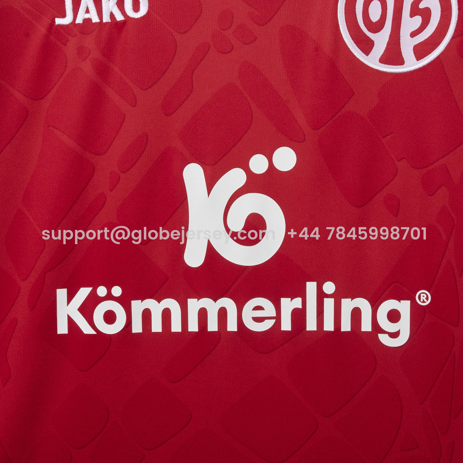 GlobeJersey-Mainz 25-26 Home Jersey - Fans Version