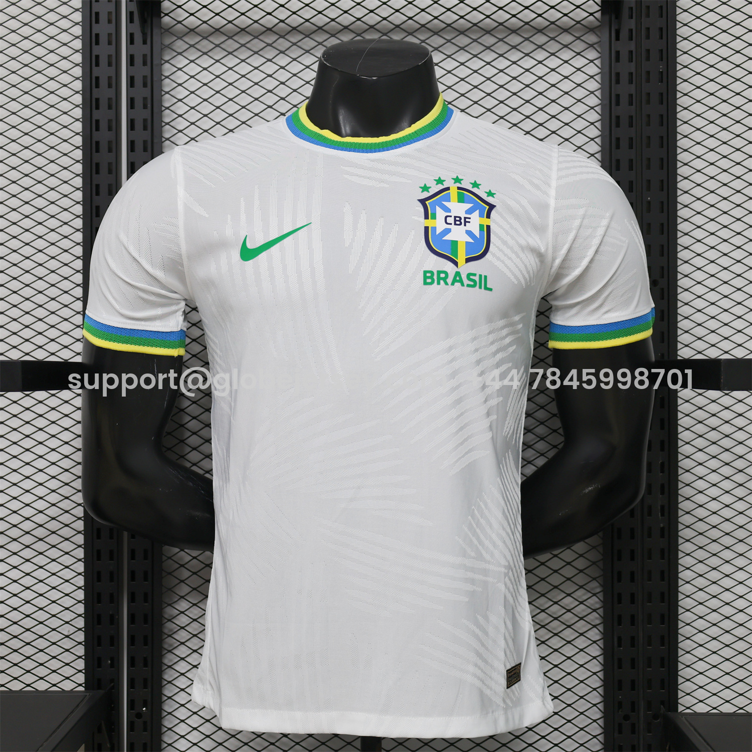 GlobeJersey-Brazil 2026 Retro Casual Style White Special Jersey - Player Version