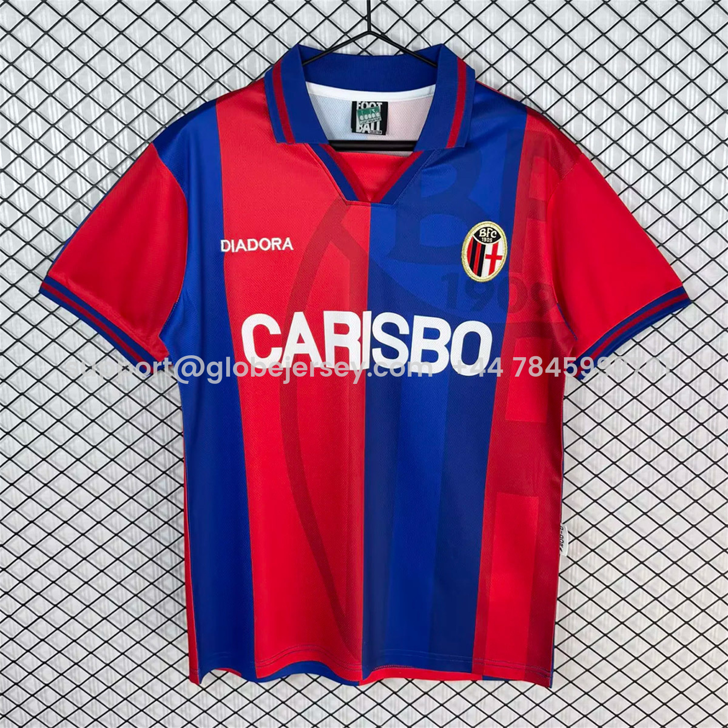 GlobeJersey-Retro Bologna1996-97 Home Jersey