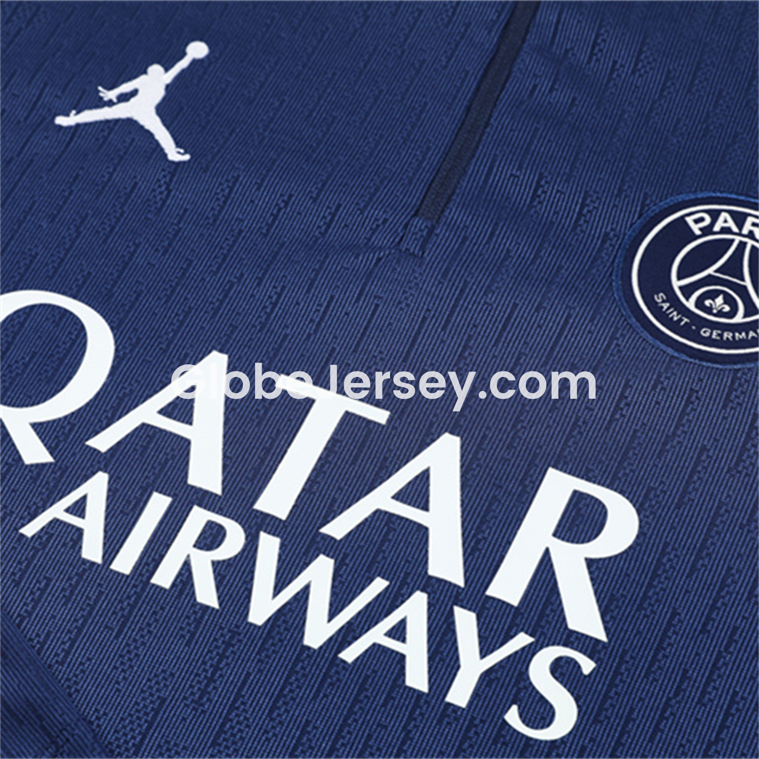 GlobeJersey-Paris Saint-Germain PSG 25-26 Kid Long Sleeves Training Set - Royal Blue Top & Royal Blue Pants