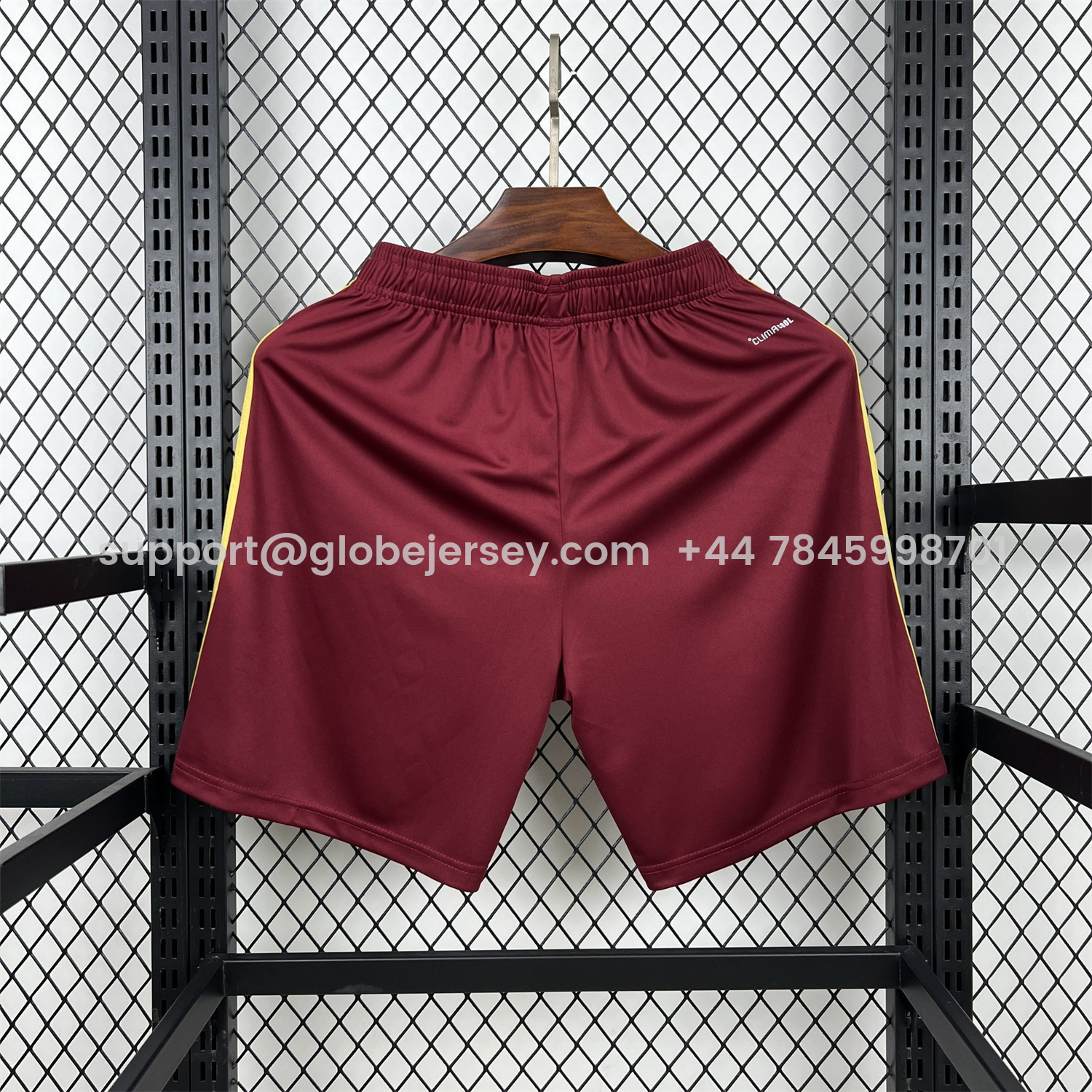 GlobeJersey-Spain 2026 Away Red Shorts - Fans Version