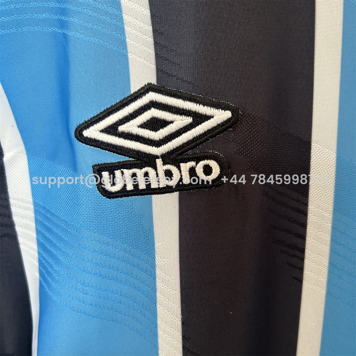 GlobeJersey-Gremio 25-26 Home Jersey With Sponsors - Fans Version