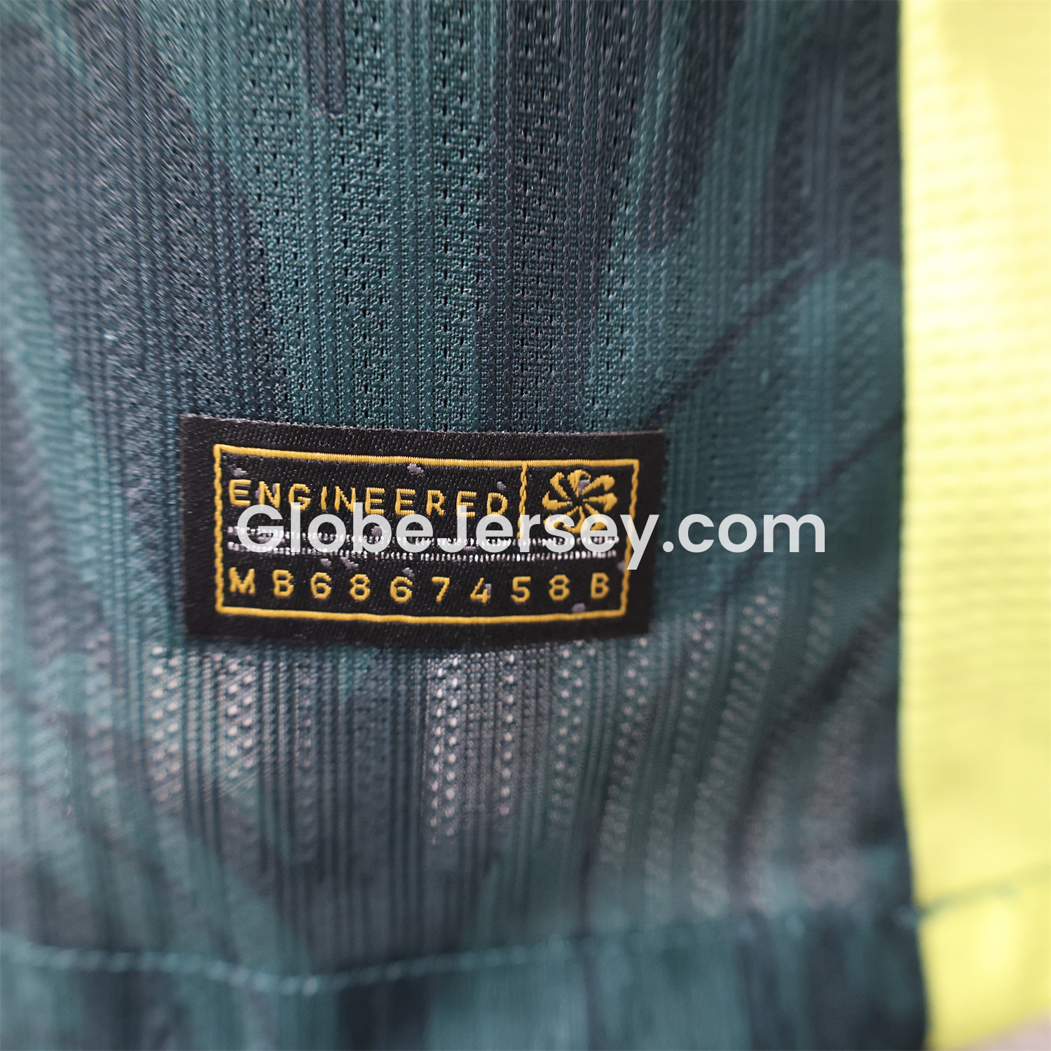 GlobeJersey-Barcelona 25-26 Green & Yellow Special Edition Jersey - Player Version