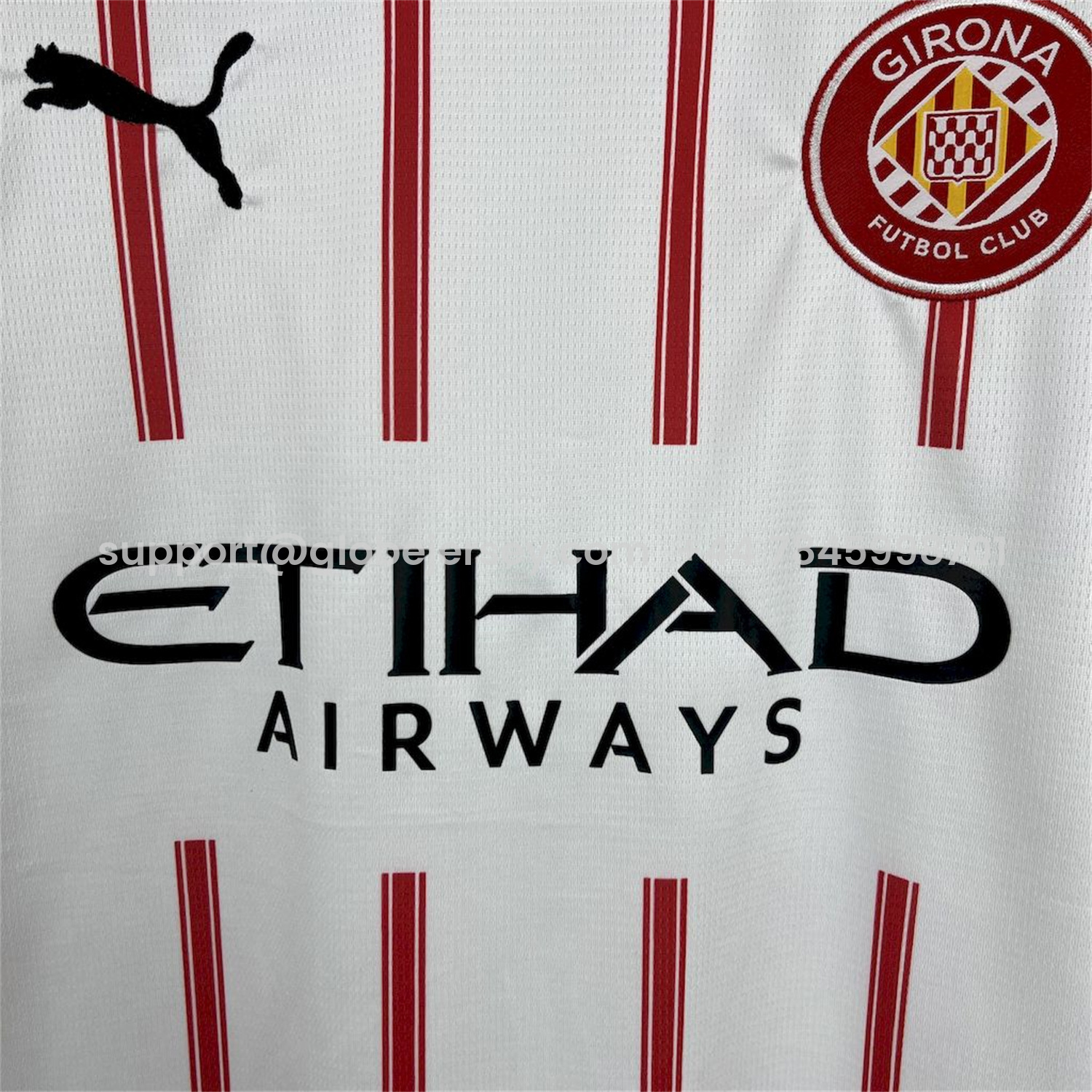 GlobeJersey-Girona 25-26 Home Jersey - Fans Version