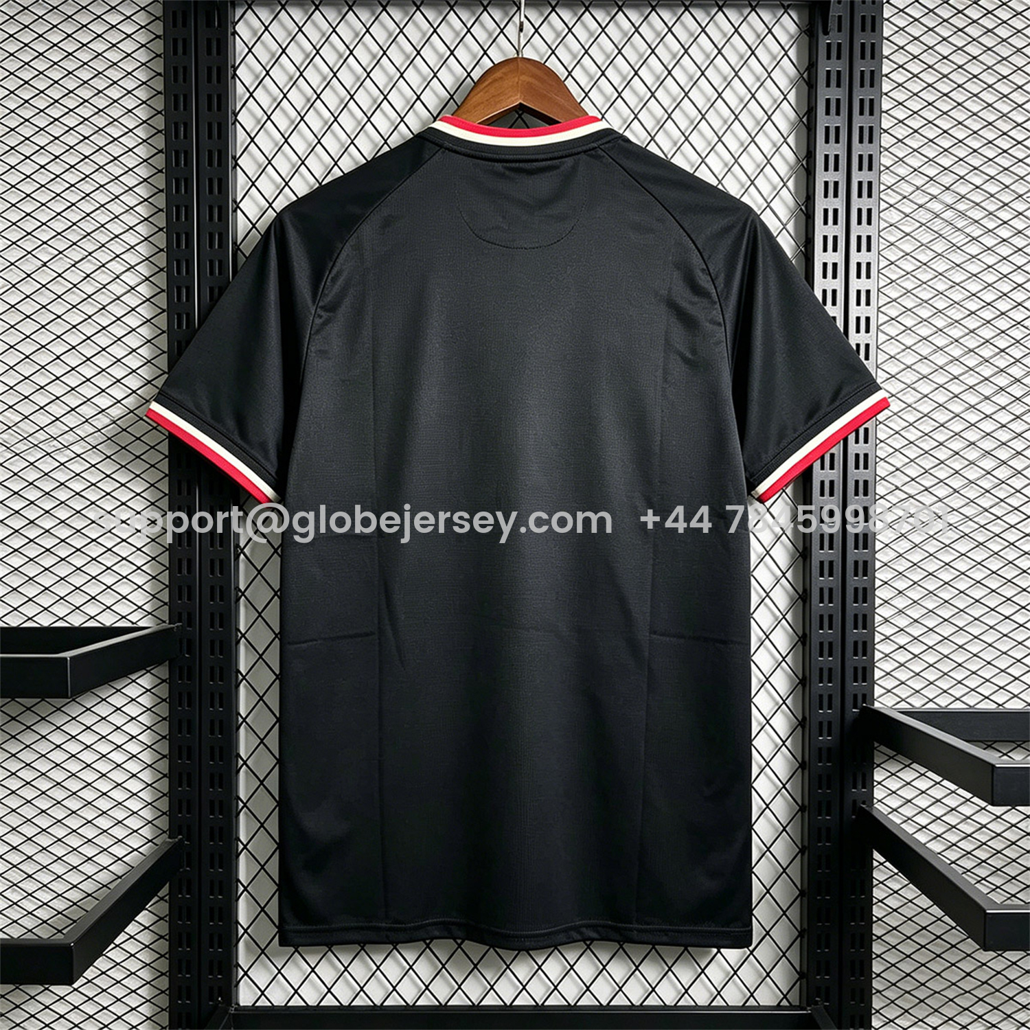 GlobeJersey-Portugal 2026 Black With Red And Green Special Jersey - Fans Version