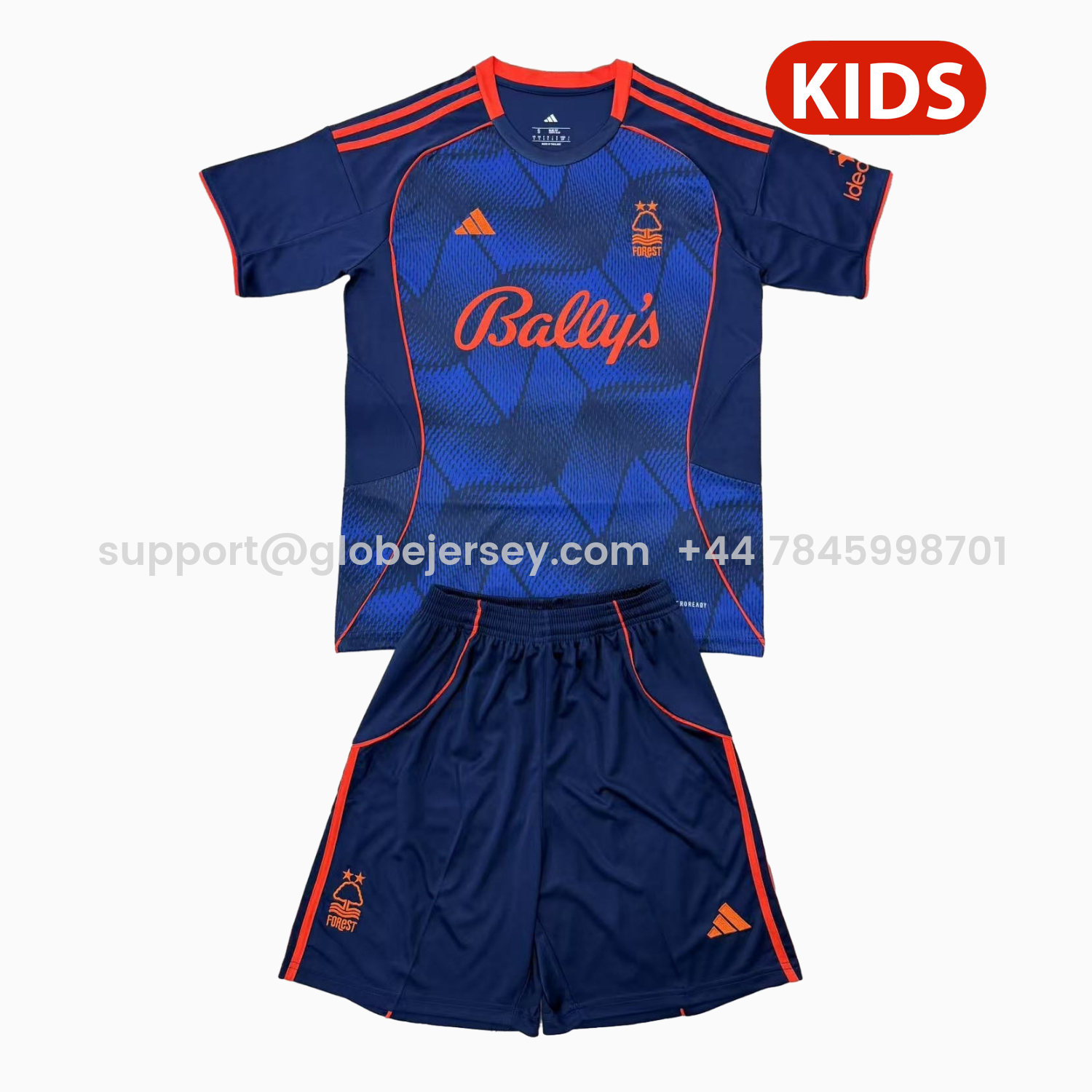 GlobeJersey-Nottingham Forest 25-26 Third Kids Kit