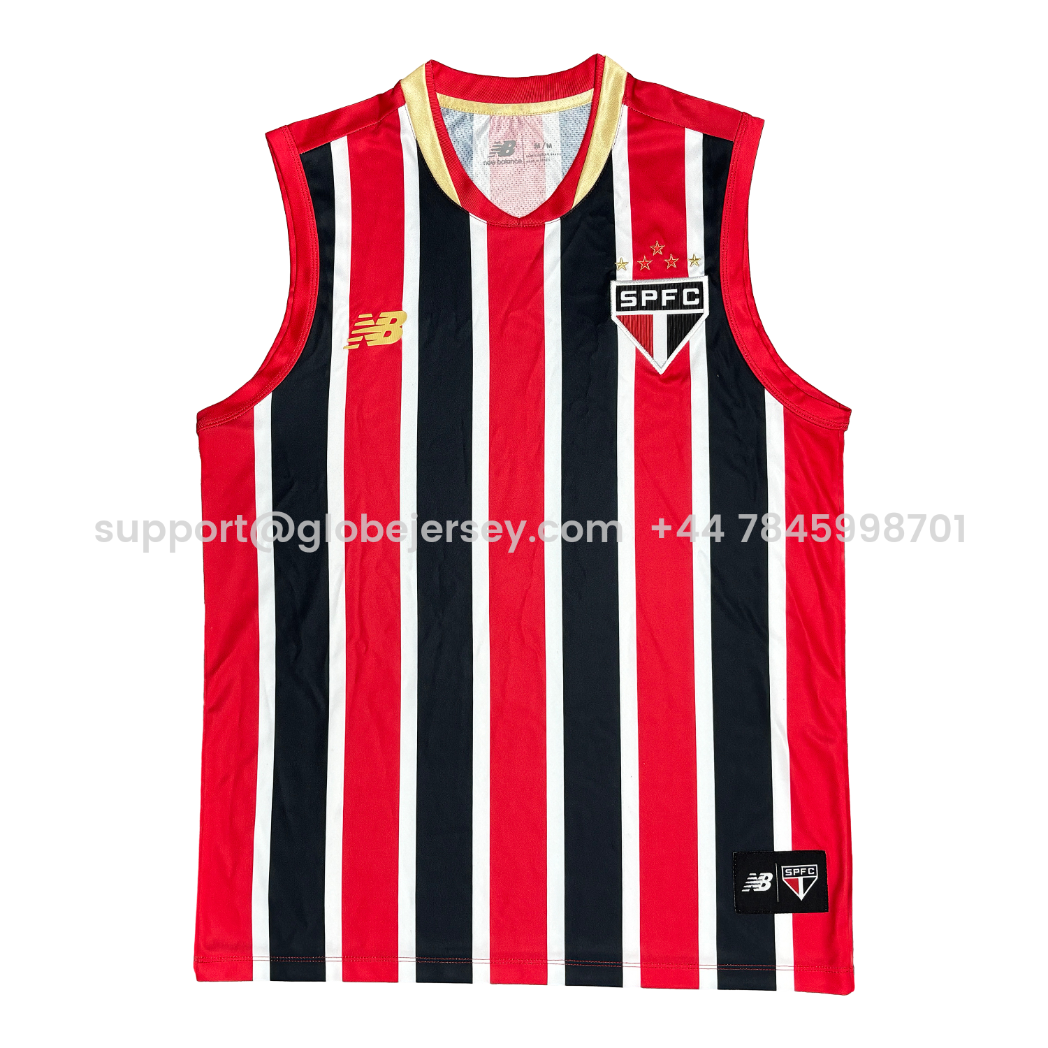 GlobeJersey-Sao Paulo 25-26 Away Unsponsored Vest