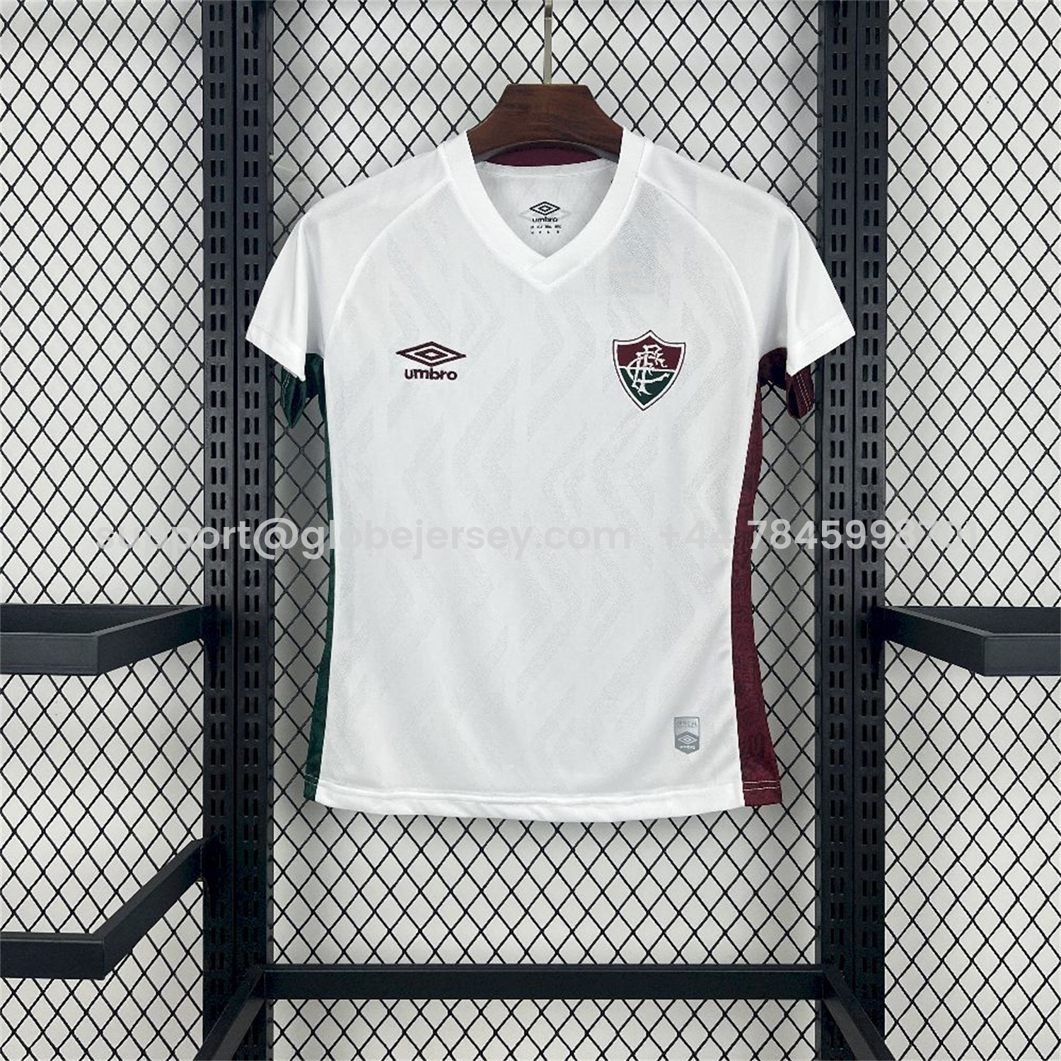 GlobeJersey-Women's Fluminense 25-26 Away Unsponsored Jersey