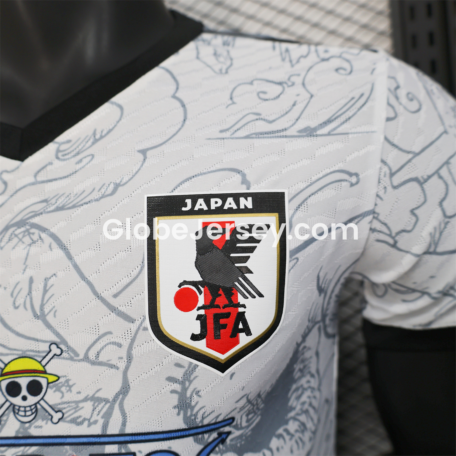 GlobeJersey-Japan 25-26 One Piece Title White Special Jersey - Player Version