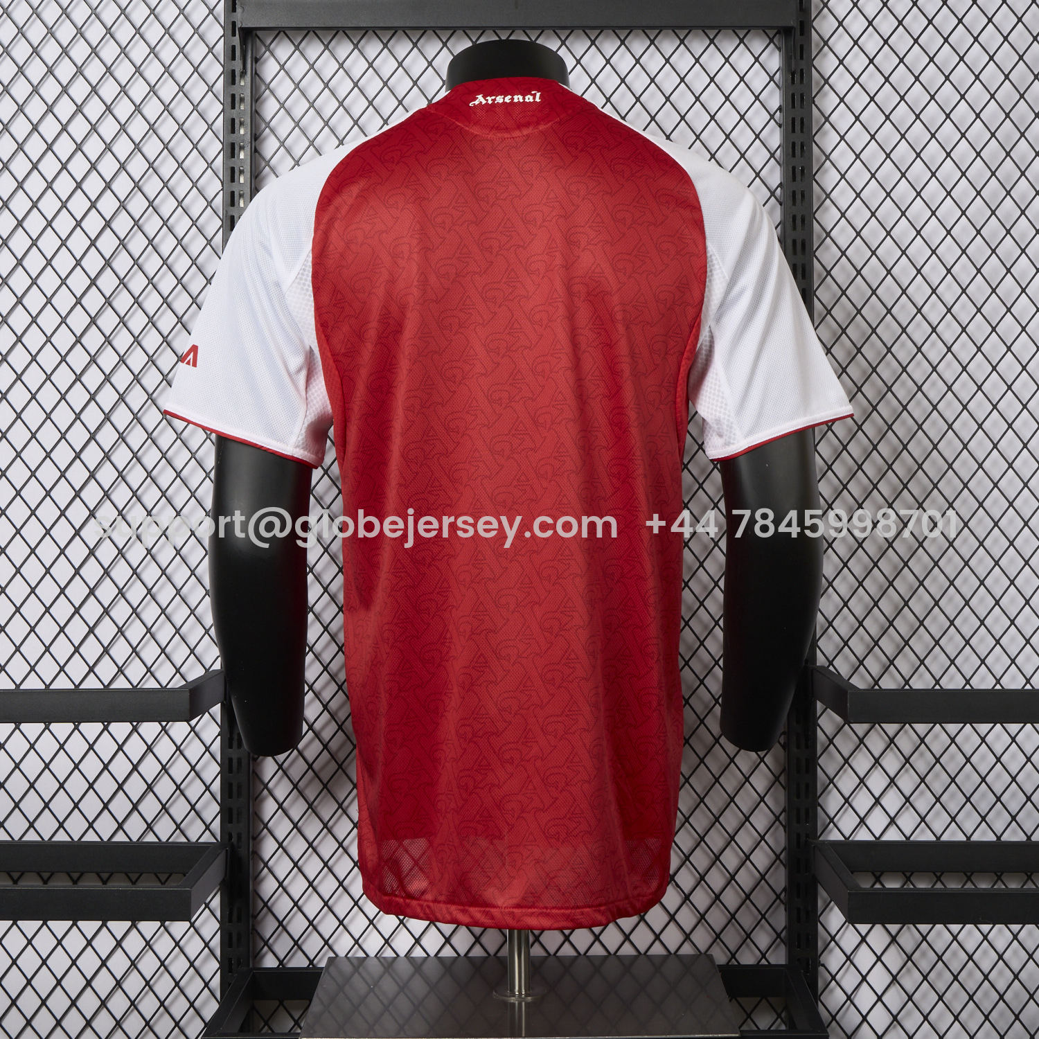 GlobeJersey-Arsenal 25-26 Home Jersey (Letter A Pattern) - Player Version