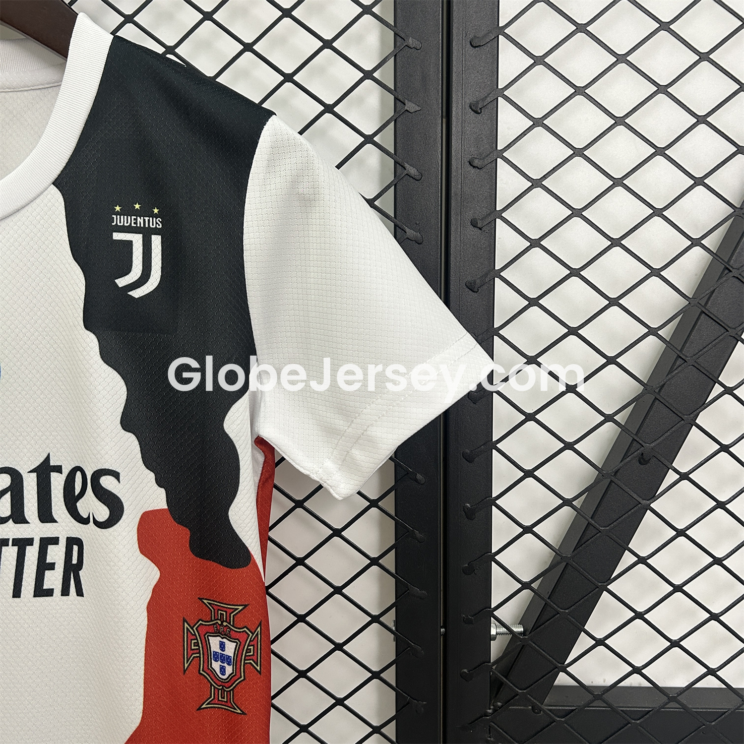 GlobeJersey-Cristiano Ronaldo Career Commemorative Kids Kit - Real Madrid Manchester United Juventus Portugal Al Nassr Sporting CP - Player Version