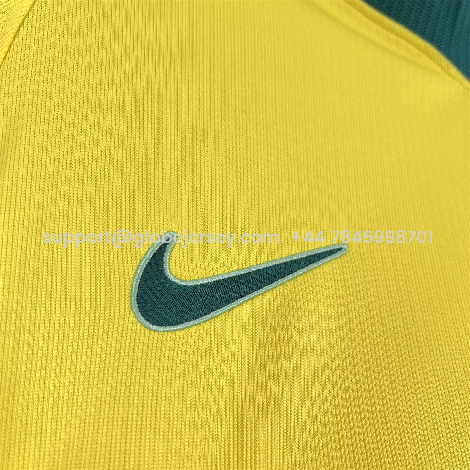 GlobeJersey-Brazil 2026 Home Long Sleeve Jersey - Fans Version