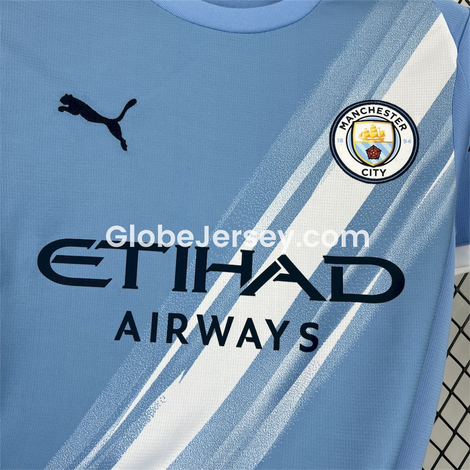 GlobeJersey-Manchester City 25-26 Home Jersey - Fans Version