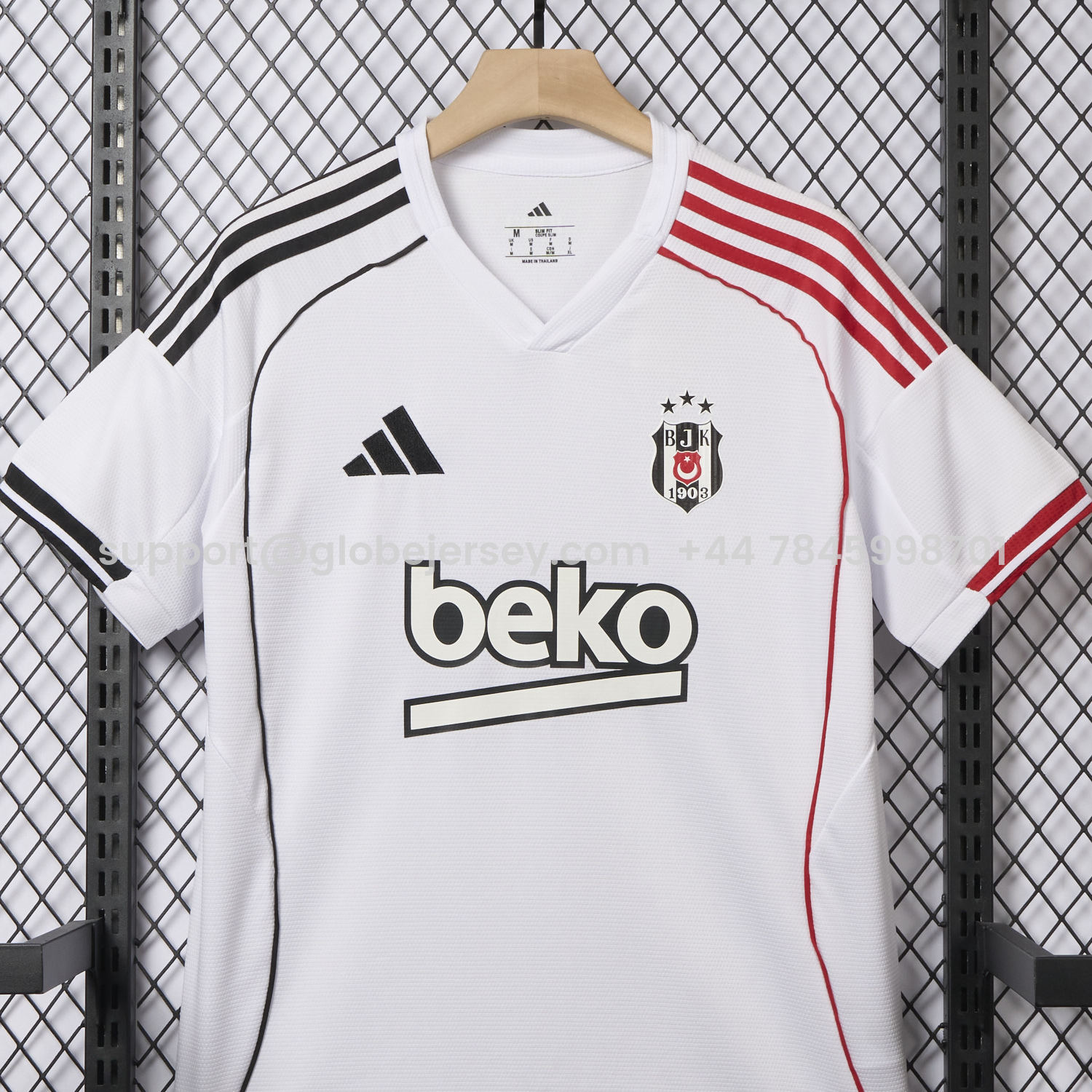 GlobeJersey-Besiktas 25-26 Home Jersey - Fans Version