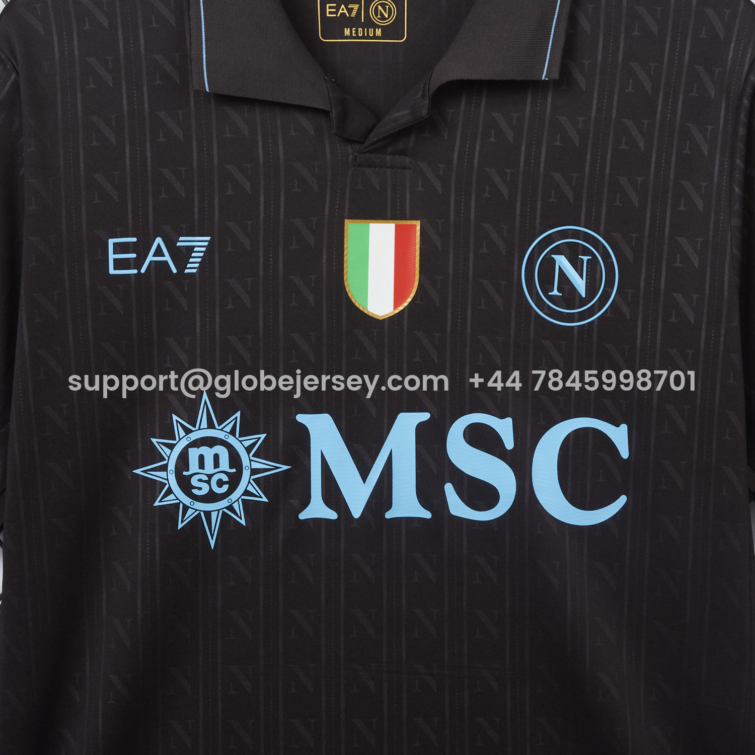 GlobeJersey-Napoli 25-26 Third Jersey - Fans Version