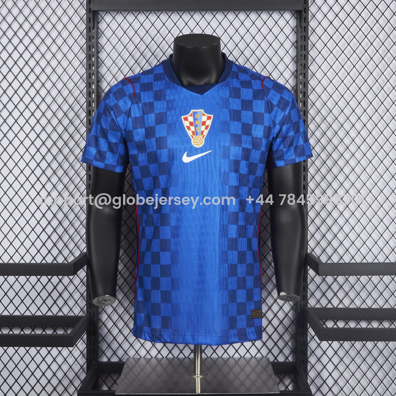 GlobeJersey-Croatia 2026 Away Jersey - Player Version