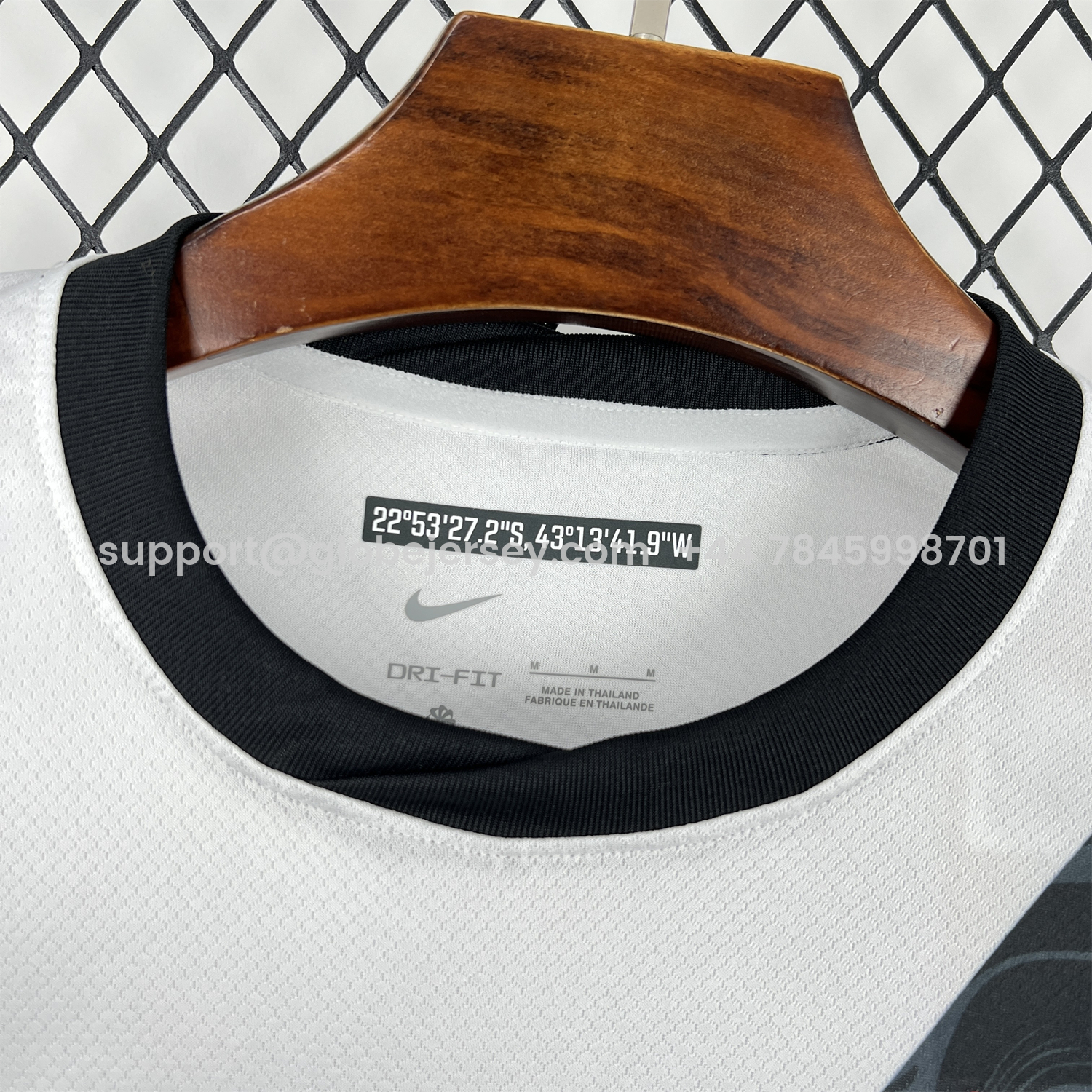 GlobeJersey-Vasco da Gama 26-27 Away Unsponsored Jersey - Fans Version