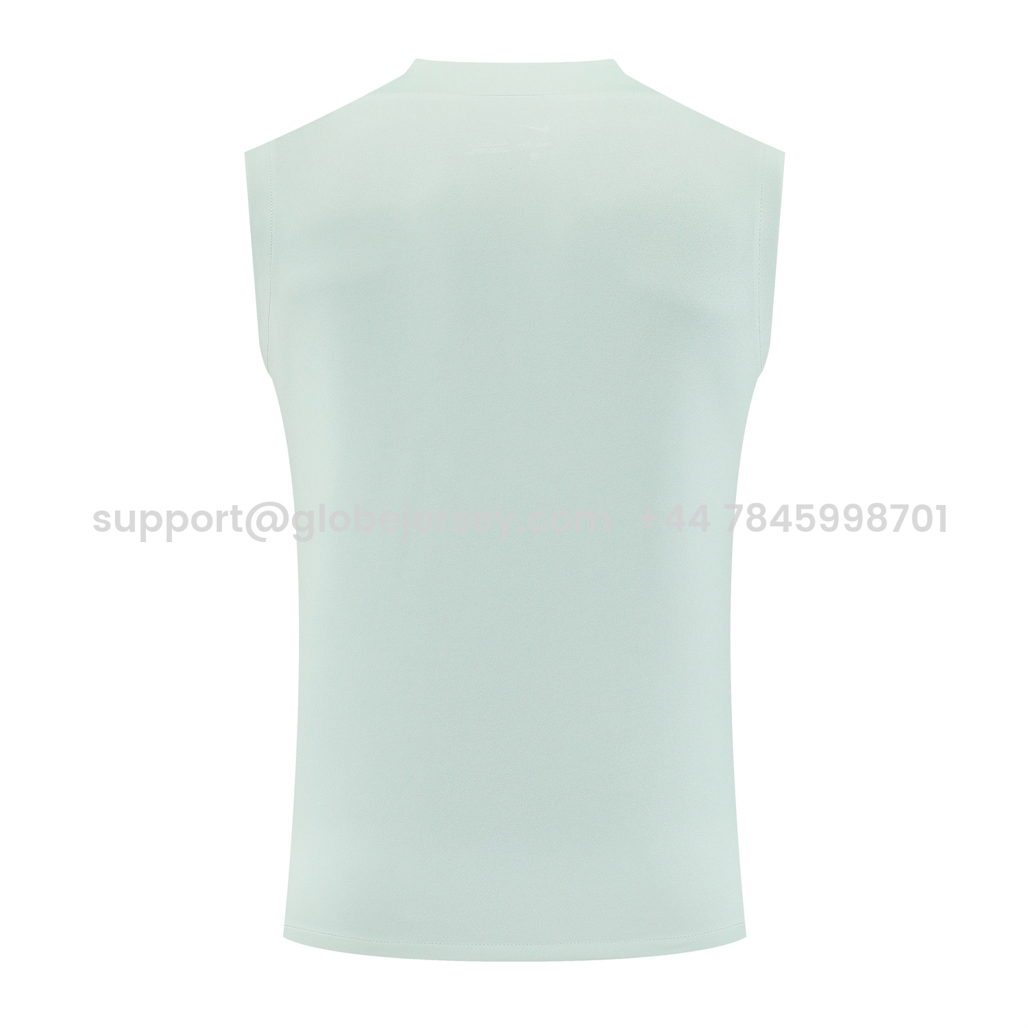 GlobeJersey-Inter Milan 25-26 Vest Training Set - White Vest & Blue Shorts