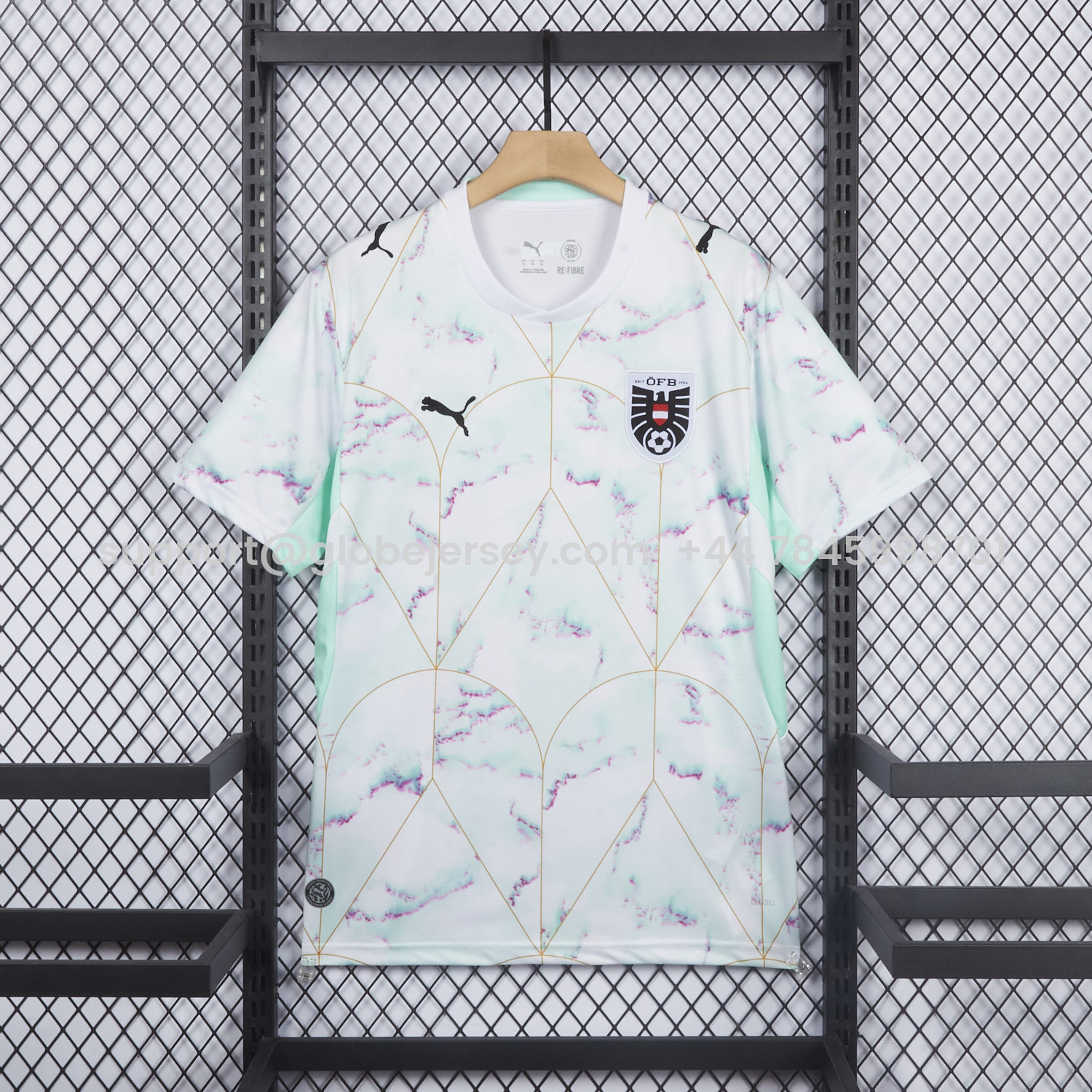 GlobeJersey-Austria 2026 Away Jersey - Fans Version