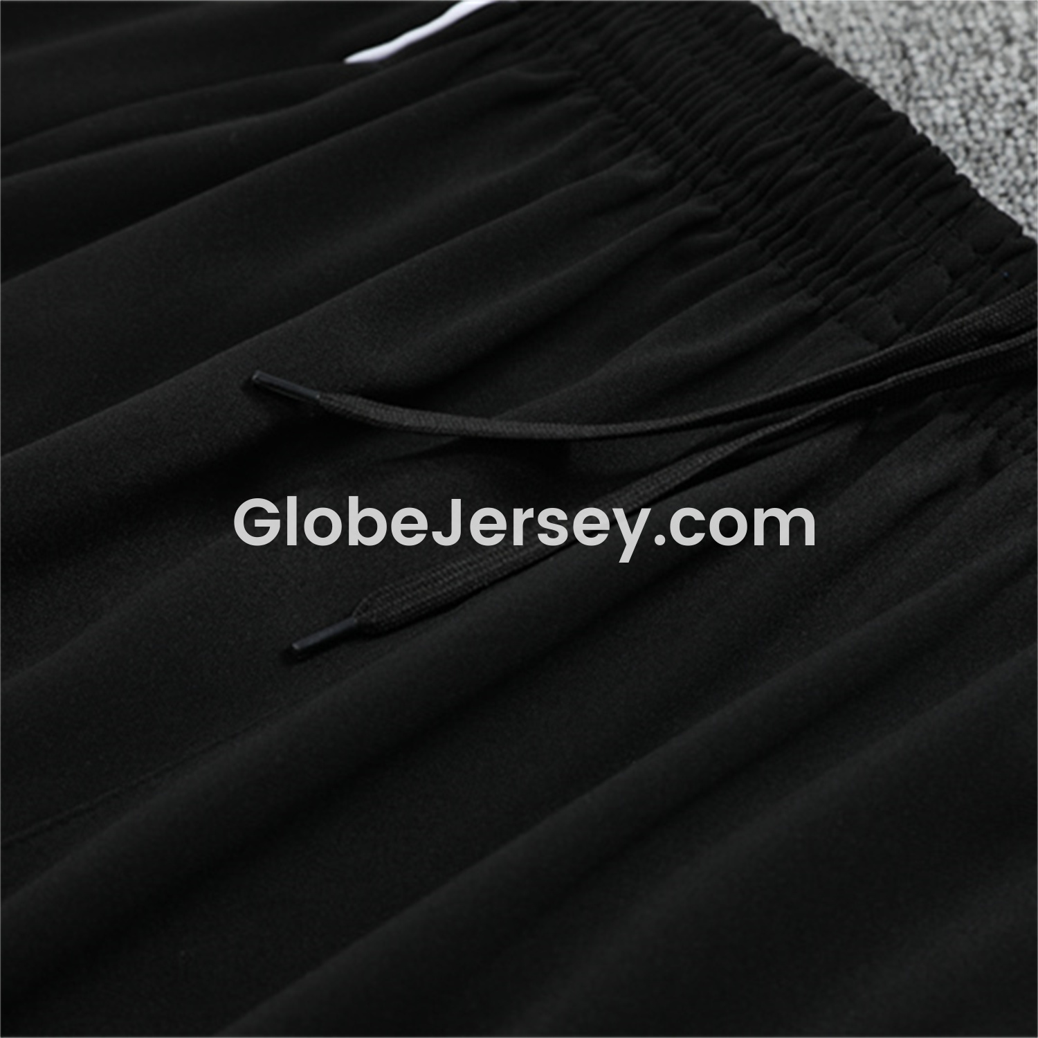 GlobeJersey-INT M.A.M 25-26 Long Sleeves Training with Black Sponsors Set - Pink Top & Black Pants