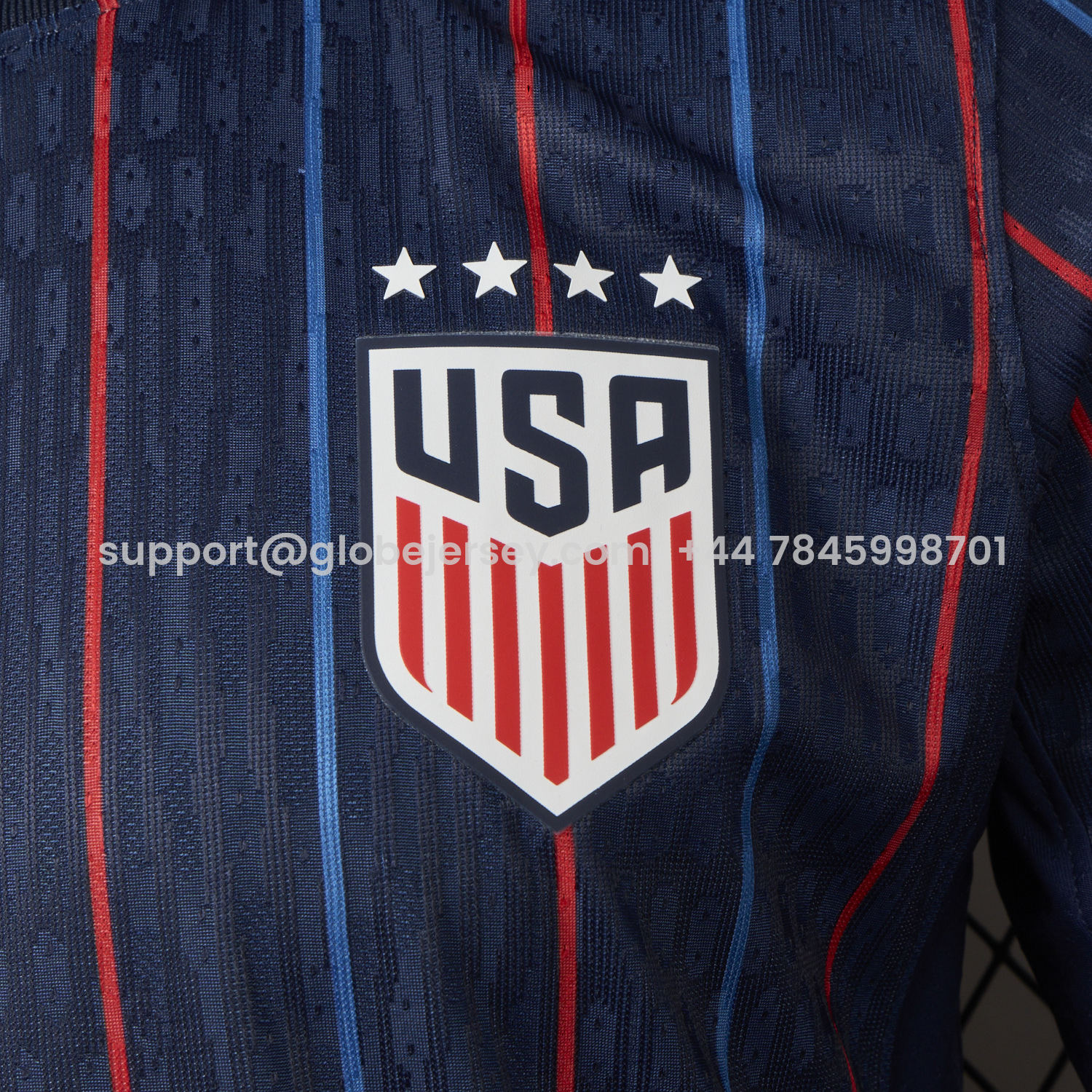 GlobeJersey-United States USA 25-26 Women's Team Away Jersey - Men's Player Version