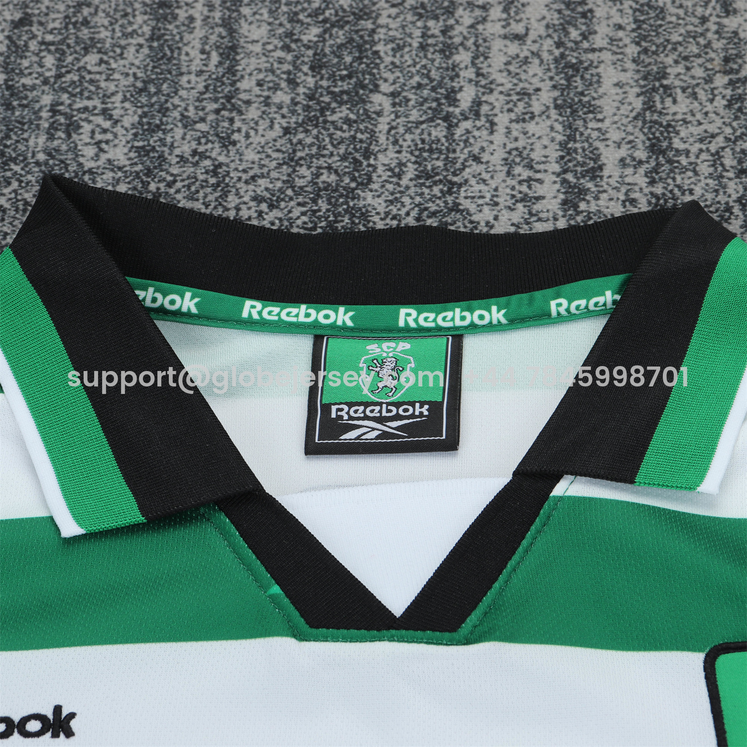 GlobeJersey-Retro Sporting CP 1999-00 Home Kids Kit