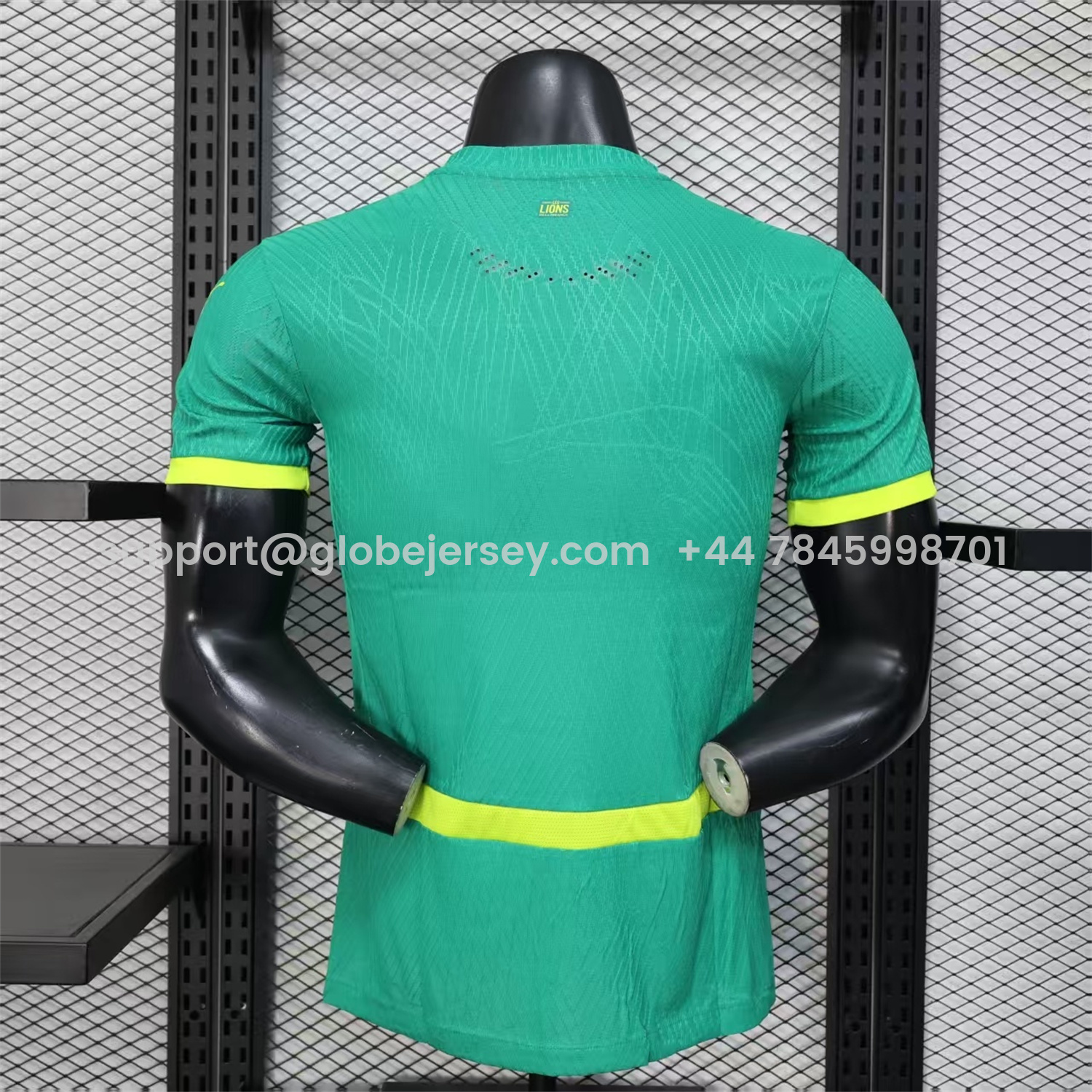 GlobeJersey-Senegal 2026 Away Double Stars Jersey - Player Version